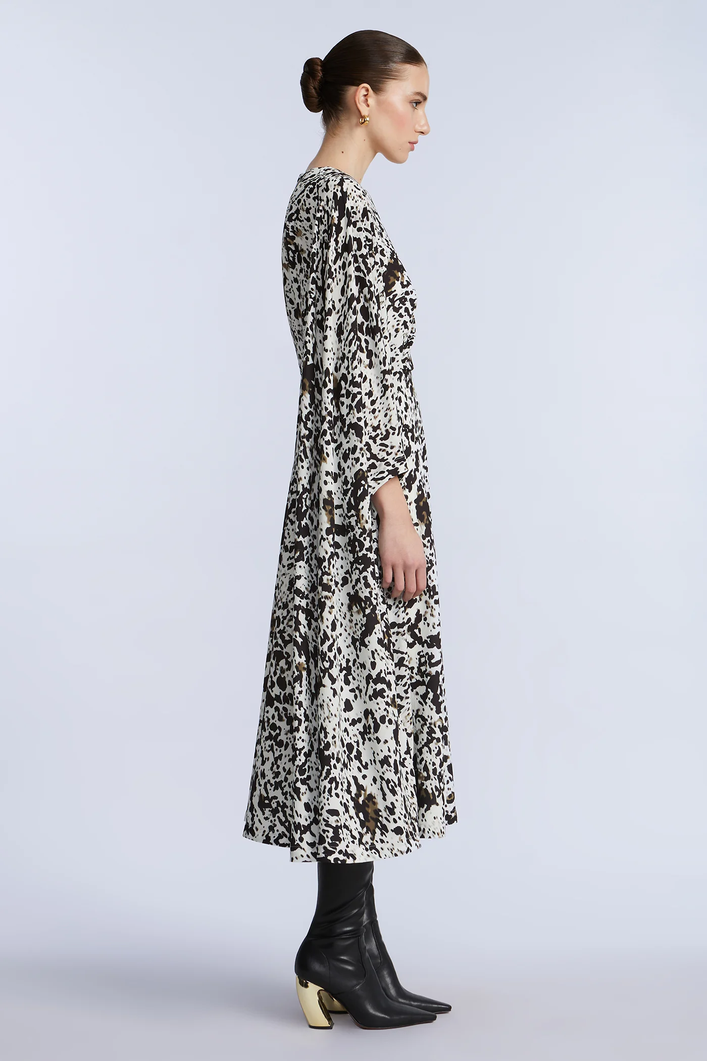 One Sleeve Midi Dress - Image 7