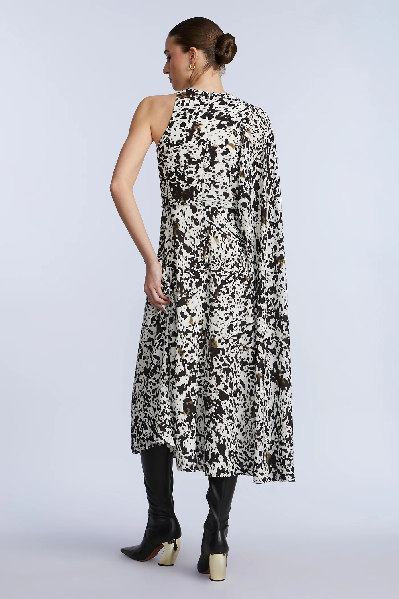 One Sleeve Midi Dress - Image 8