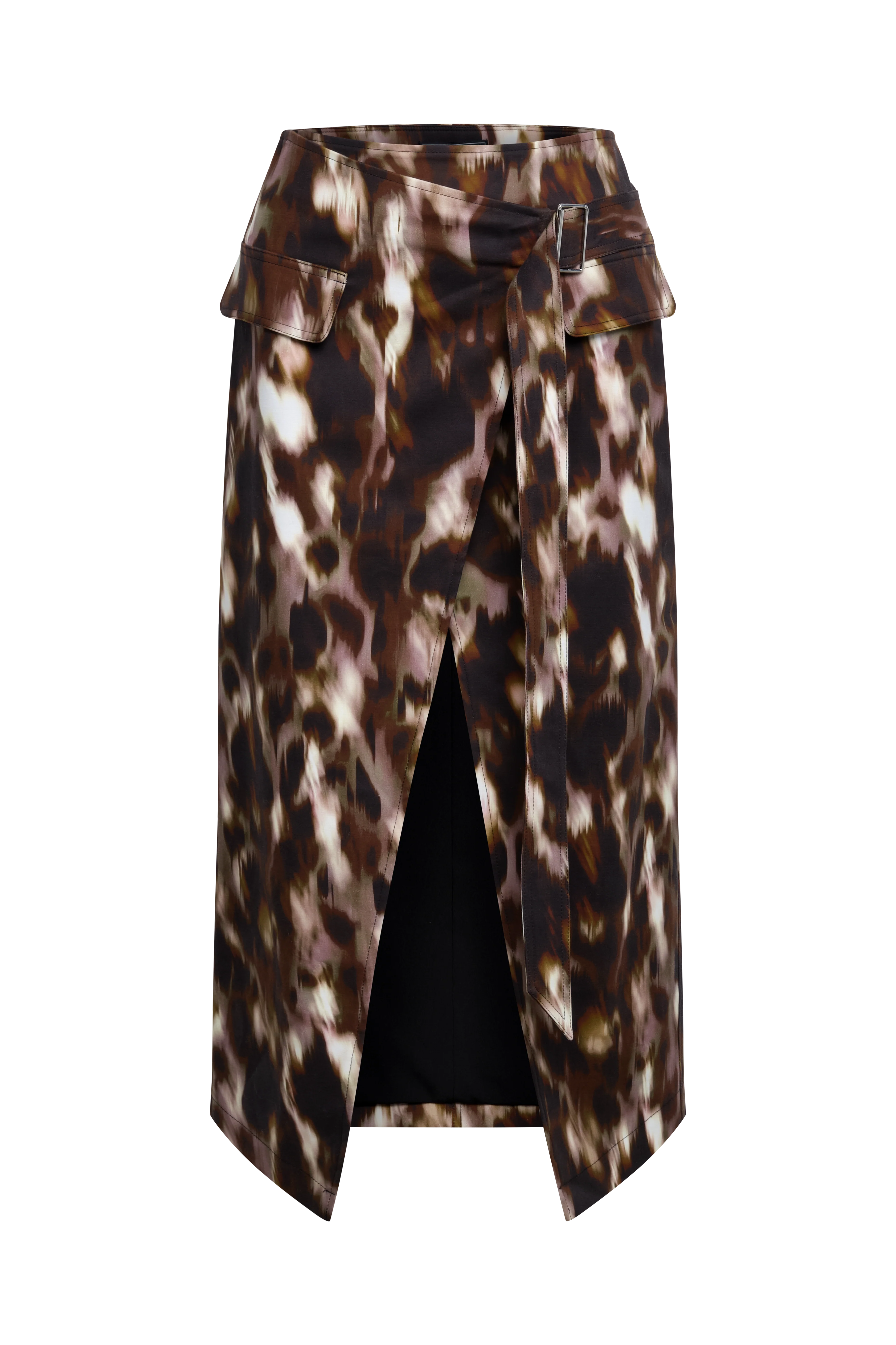 Overlap Midi Skirt - Image 10