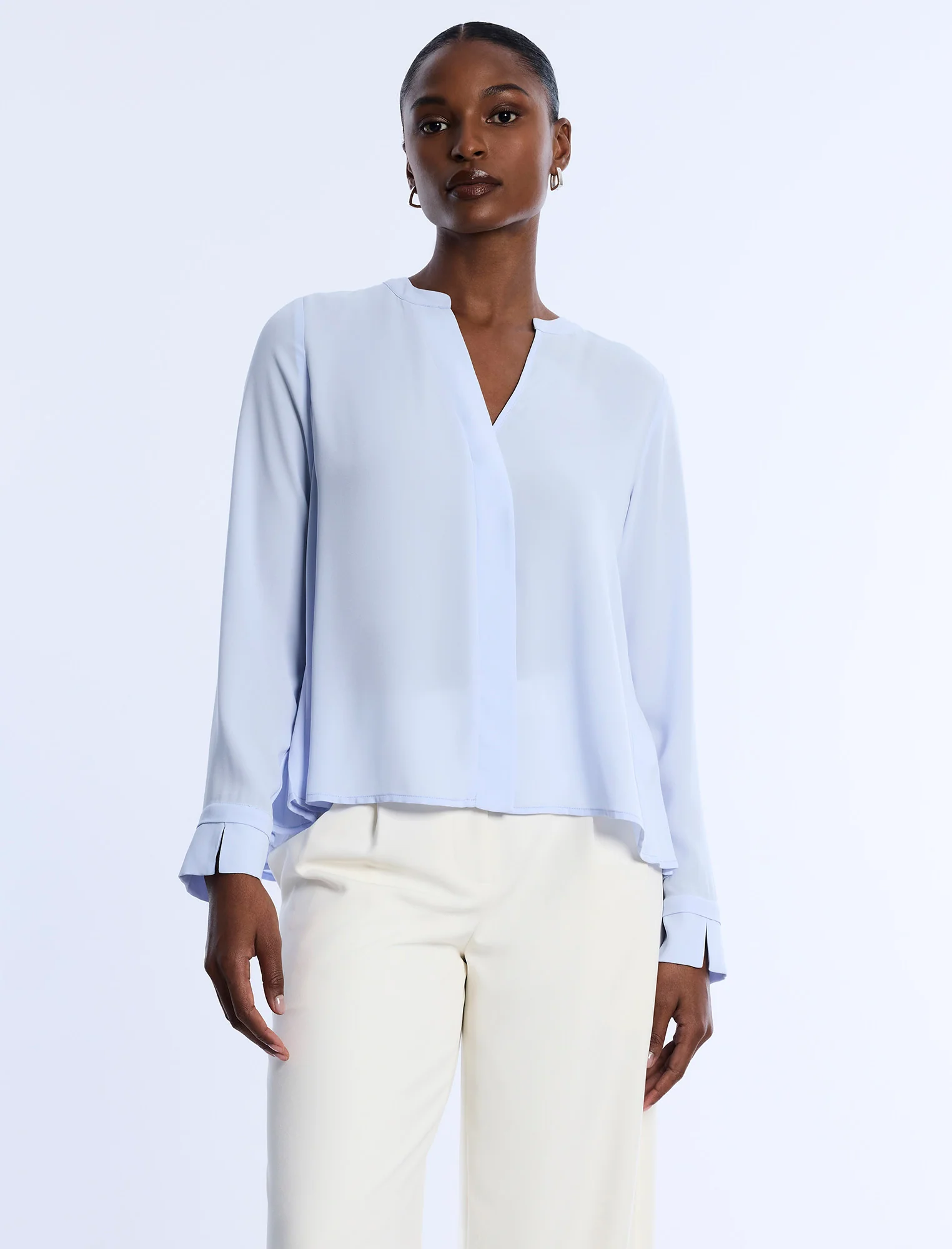 Pleated Back Blouse - Image 2