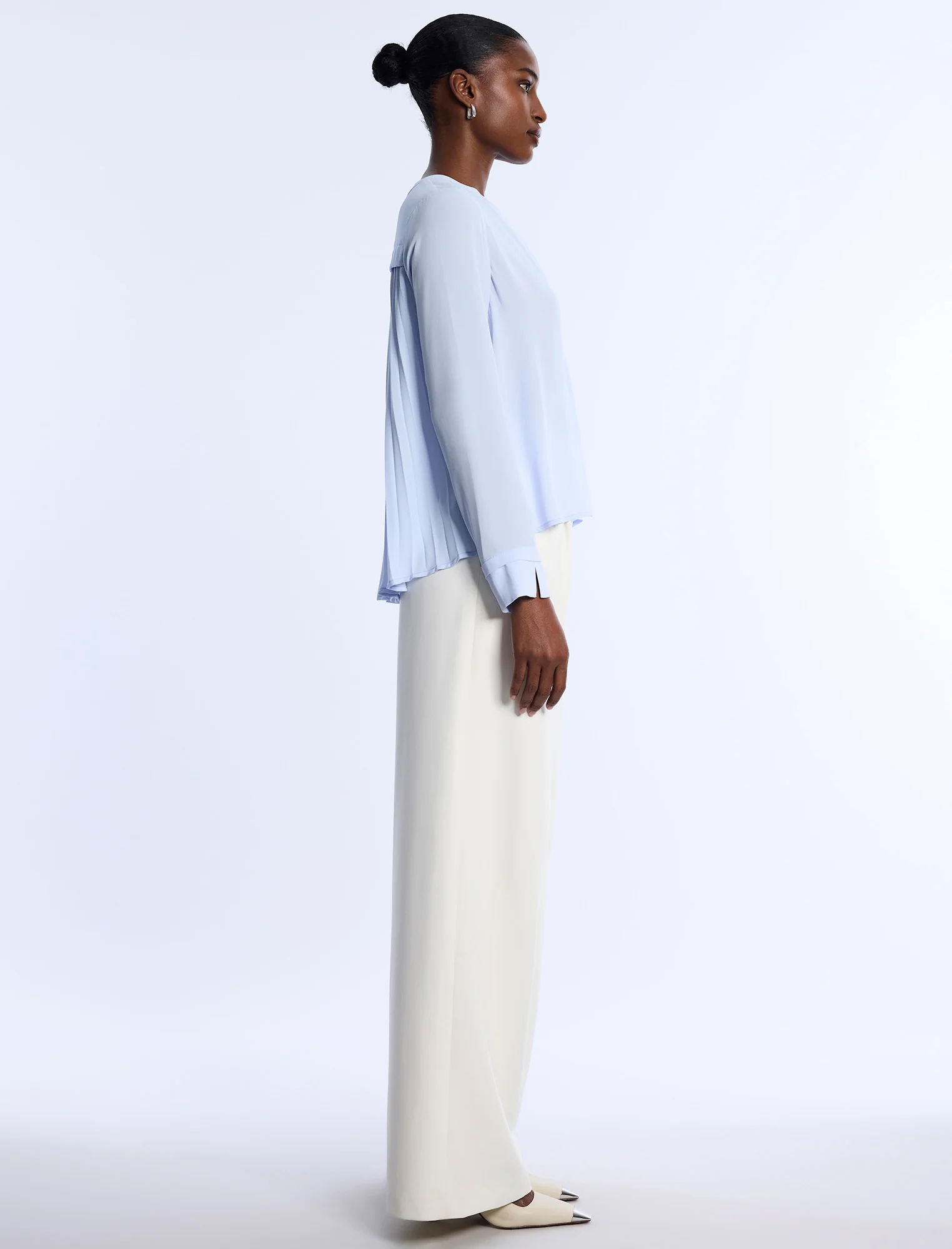 Pleated Back Blouse - Image 4