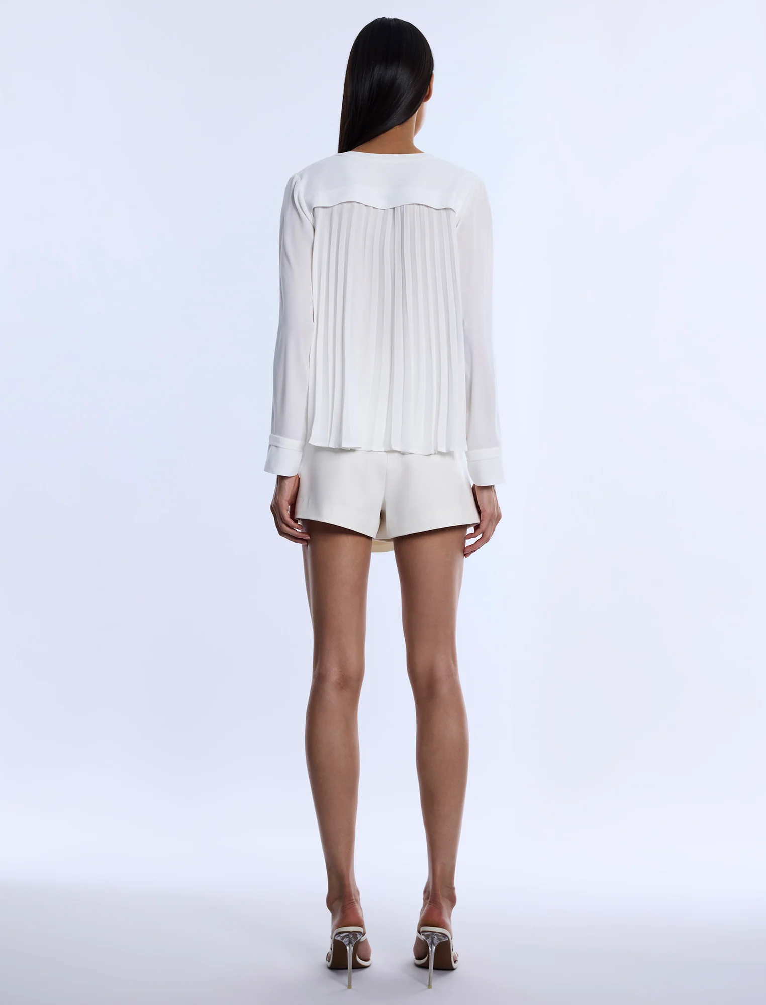 Pleated Back Blouse - Image 2