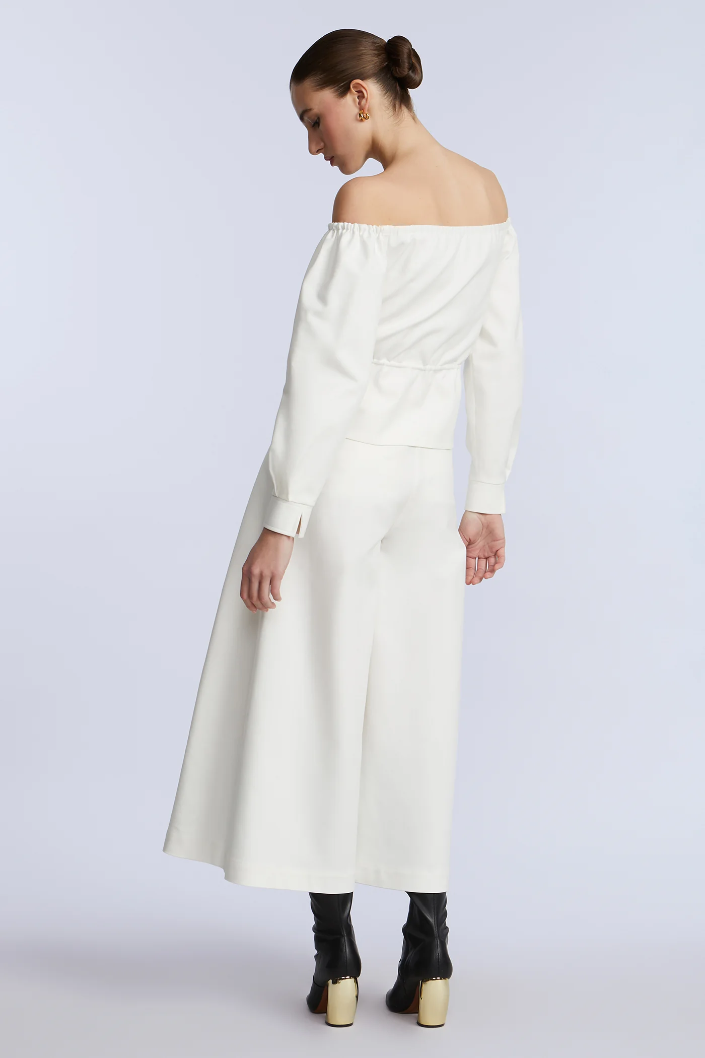 Pleated Front Crop Pant - Image 8