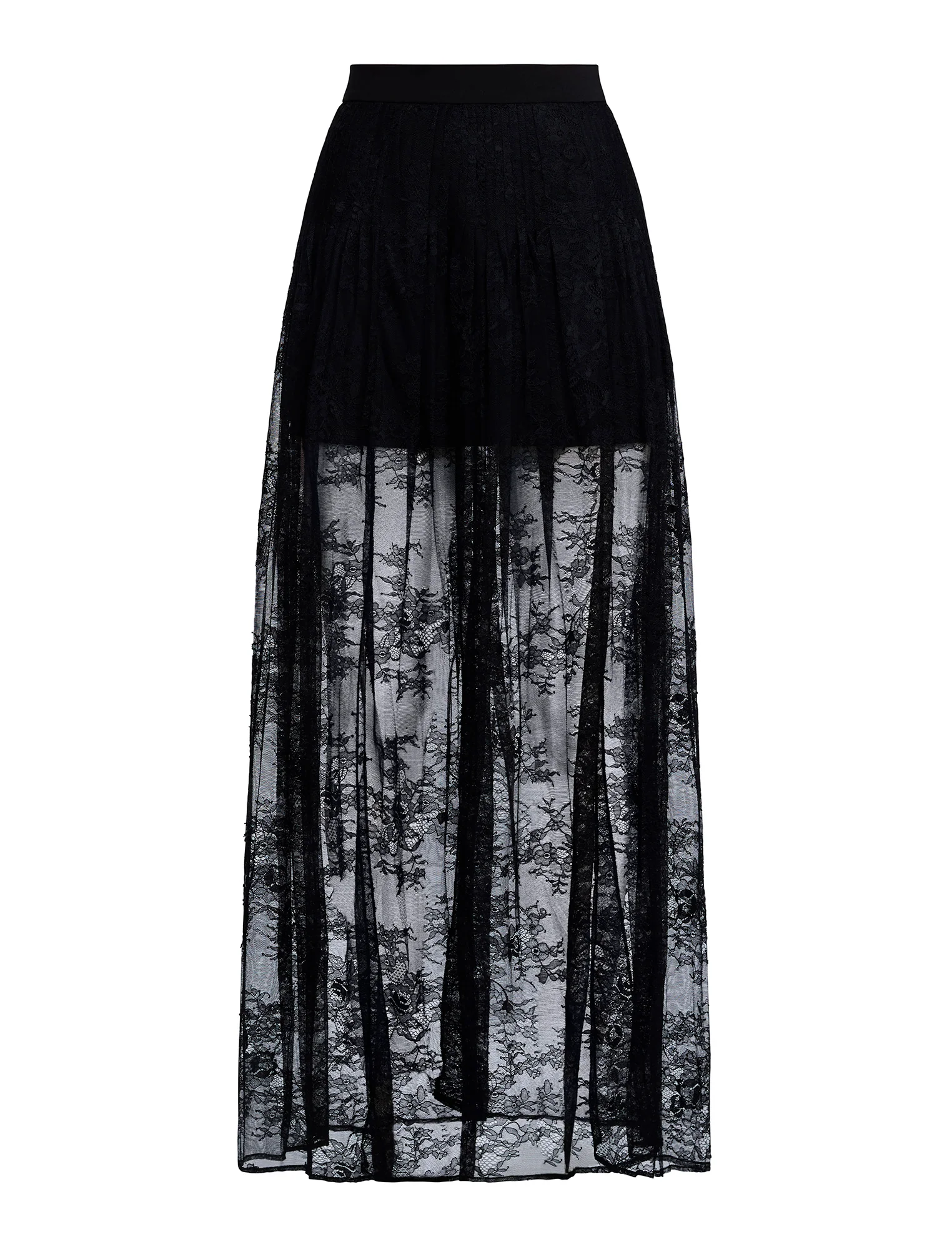 Pleated Lace Skirt - Image 8