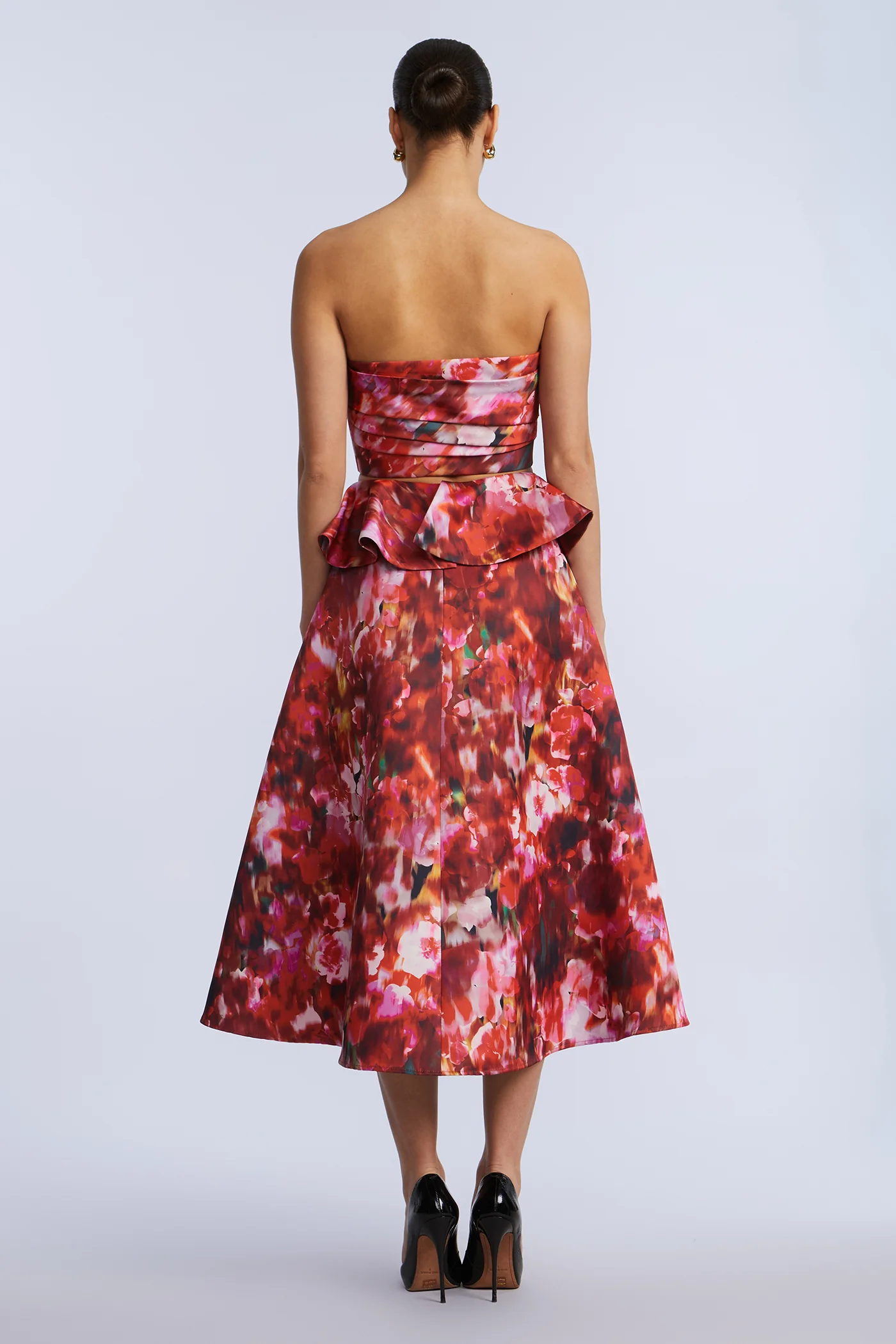 Pleated Satin Bustier - Image 7