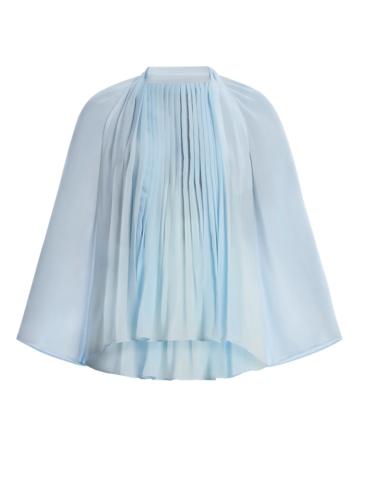 Pleated Sheer Blouse - Image 9