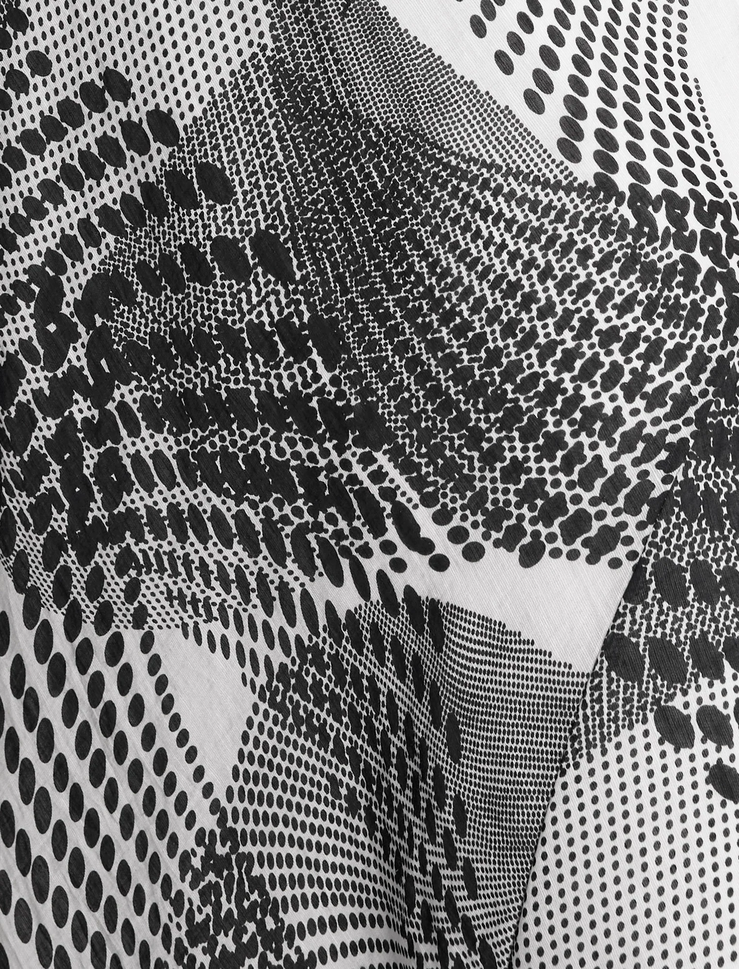 Printed Cowl Halter Dress - Image 7