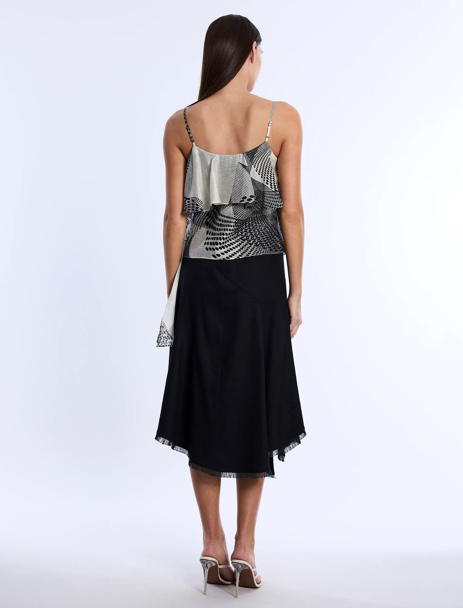 Printed Flounce Cami - Image 3