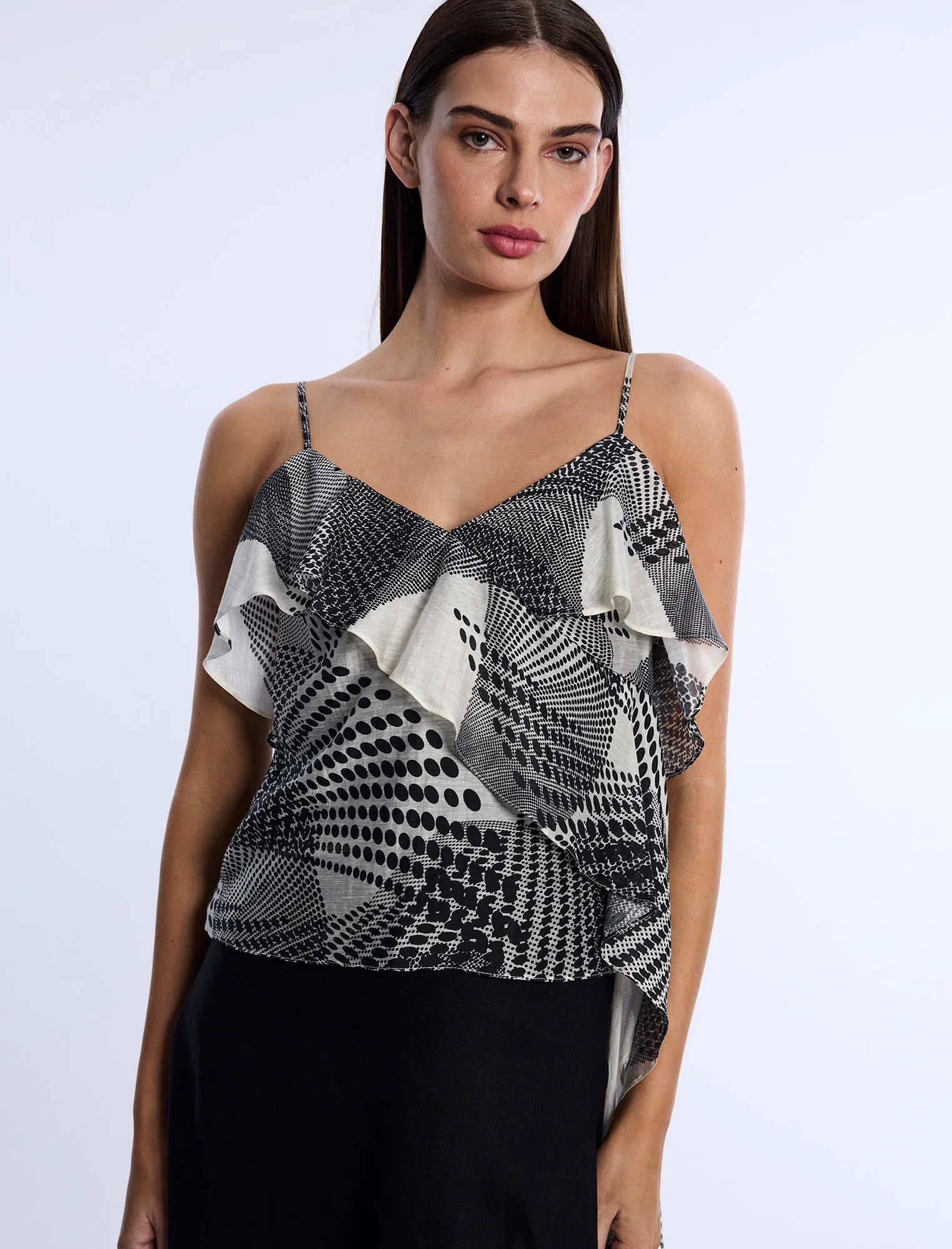 Printed Flounce Cami - Image 6