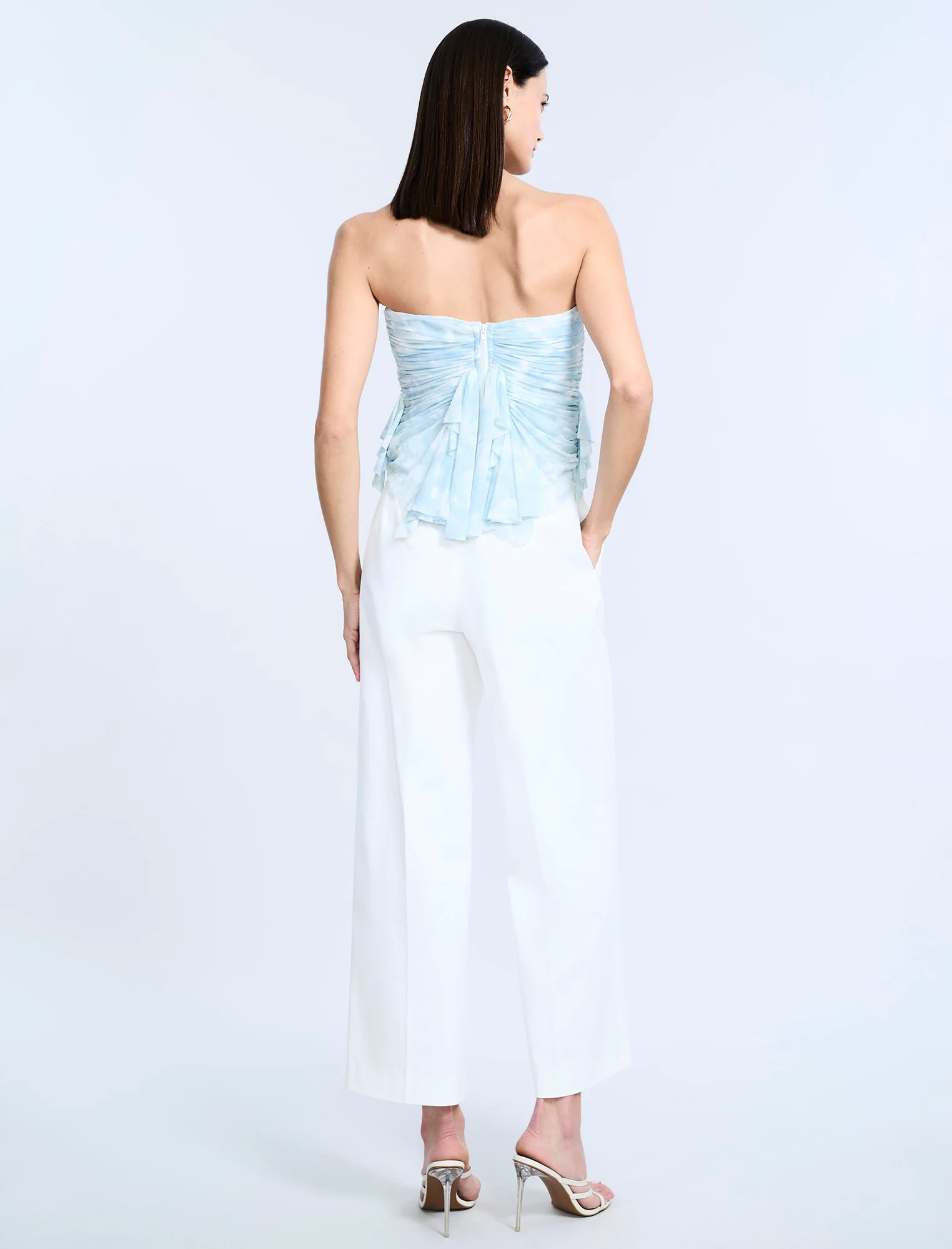 Printed Mesh Corset - Image 3