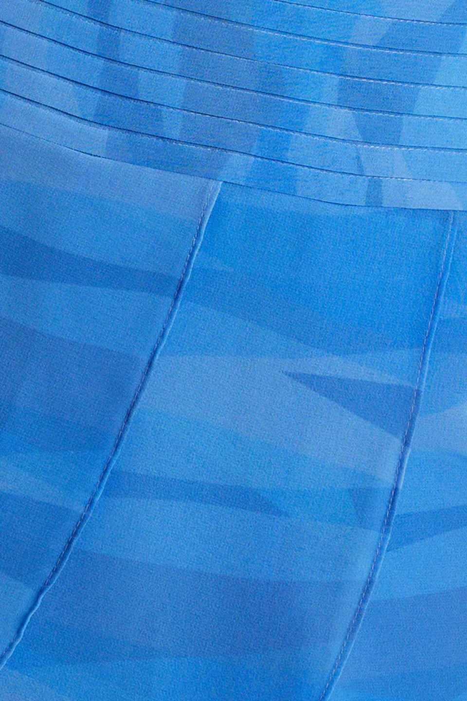 Printed One Shoulder Gown - Image 8