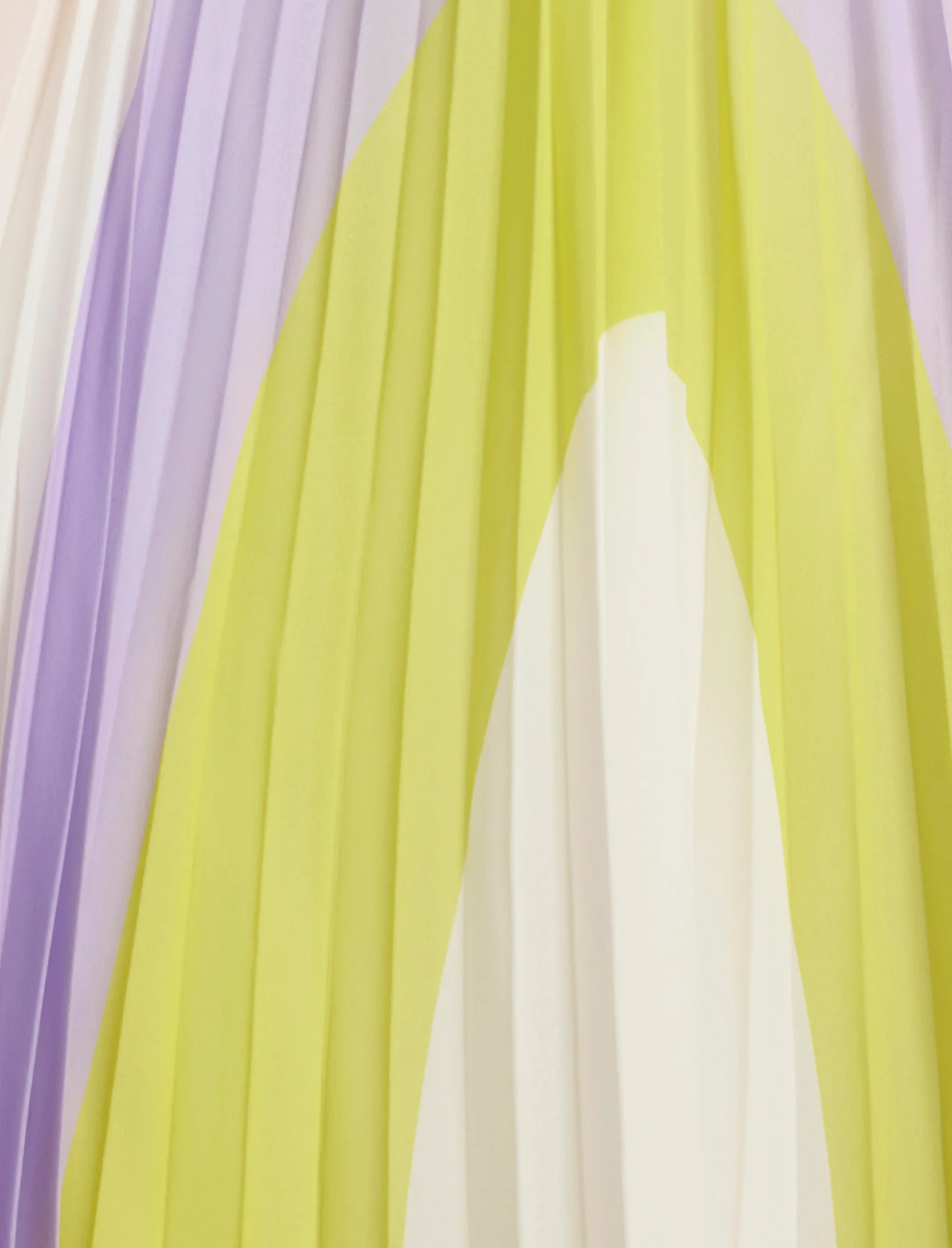 Printed Pleated Cutout Dress - Image 8
