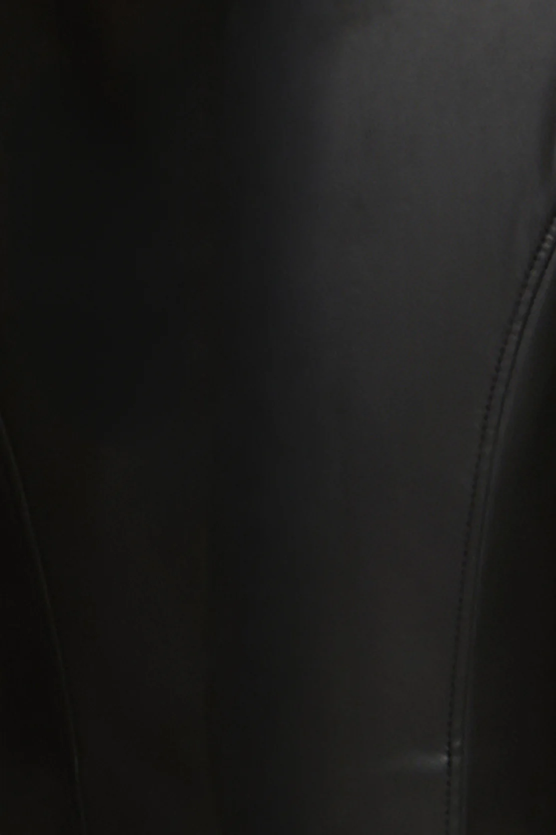 Puff Sleeve Leather Top - Image 9