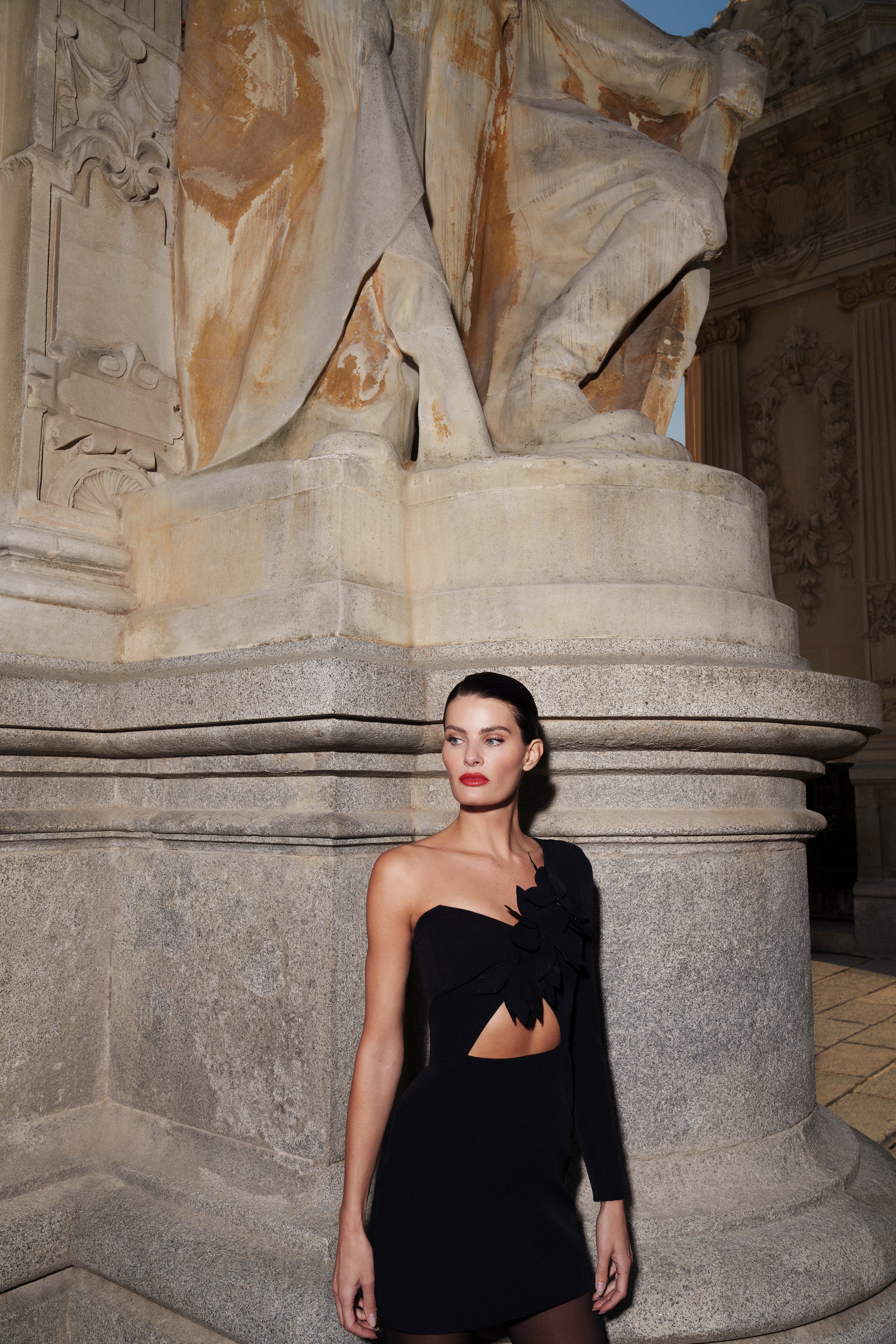 Puff Sleeve Mini Dress - Image 4