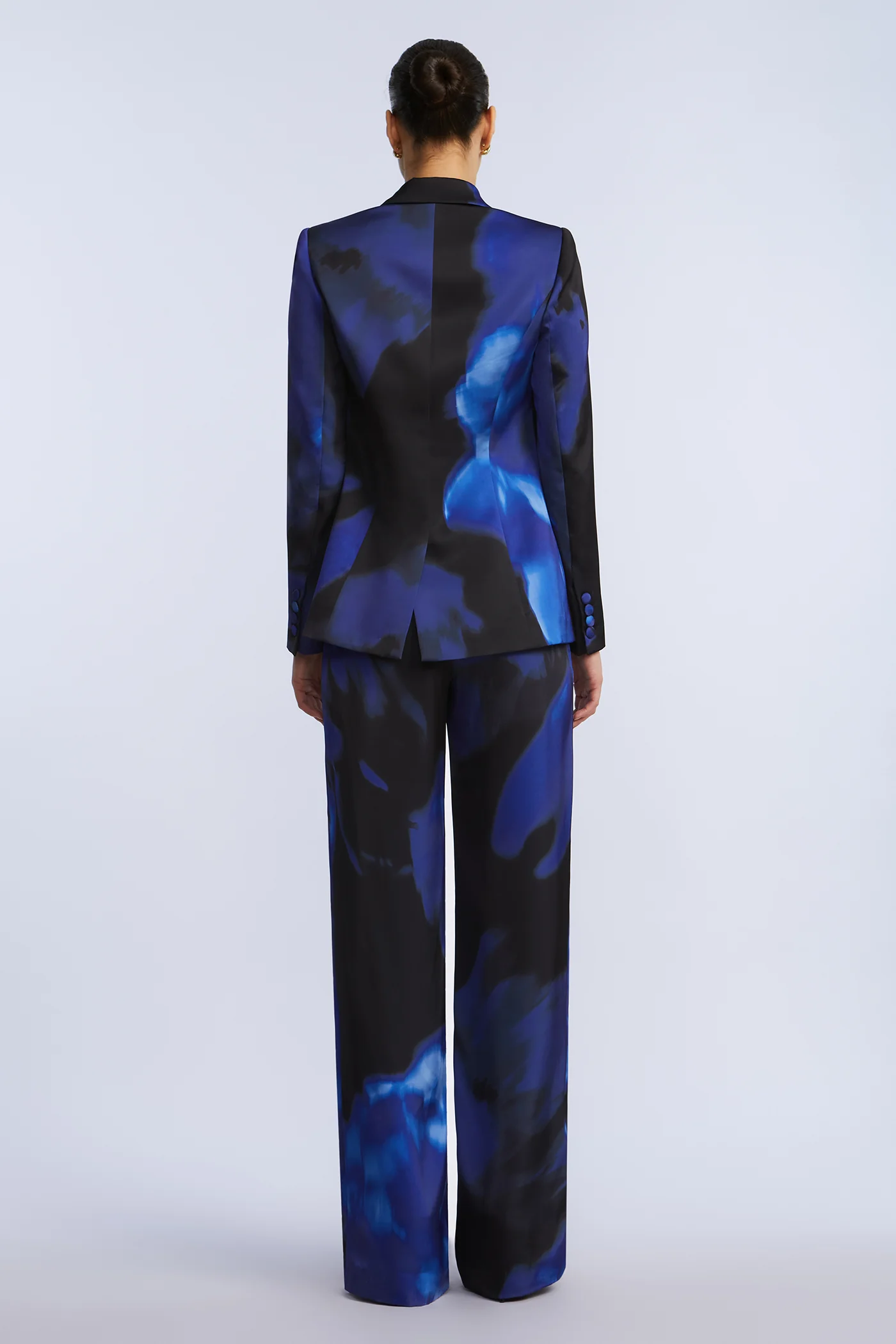 Rose Printed Blazer - Image 3