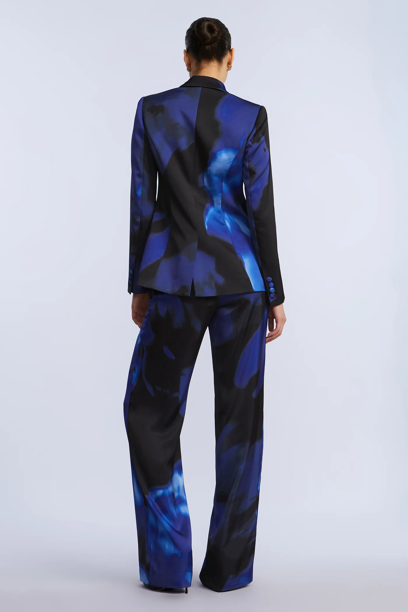 Rose Printed Blazer - Image 8