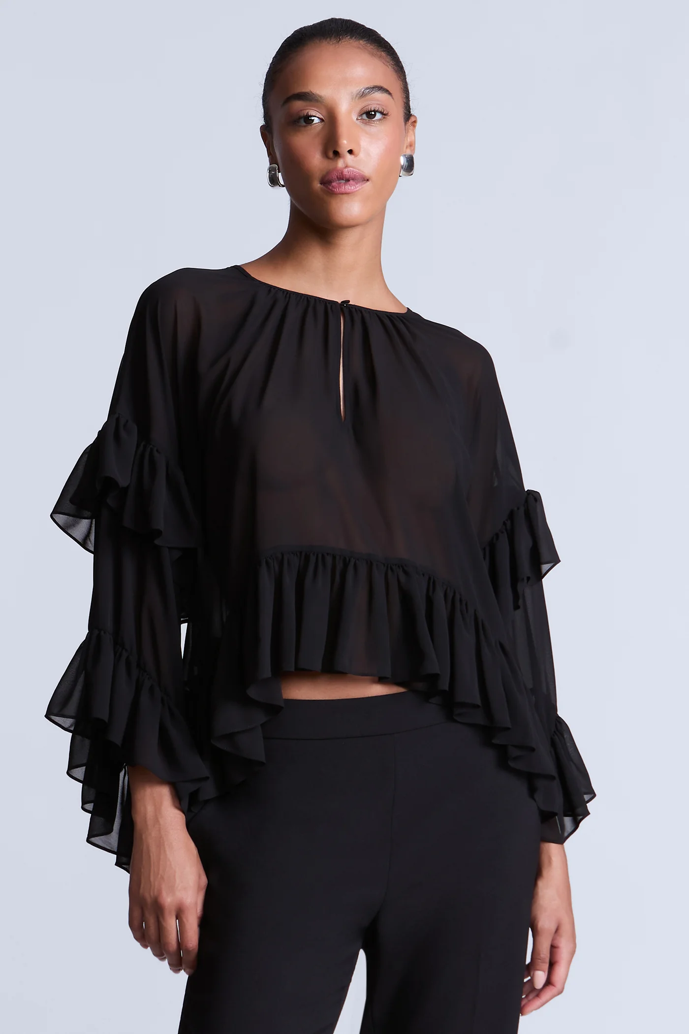 Ruffle Swing Top - Image 2