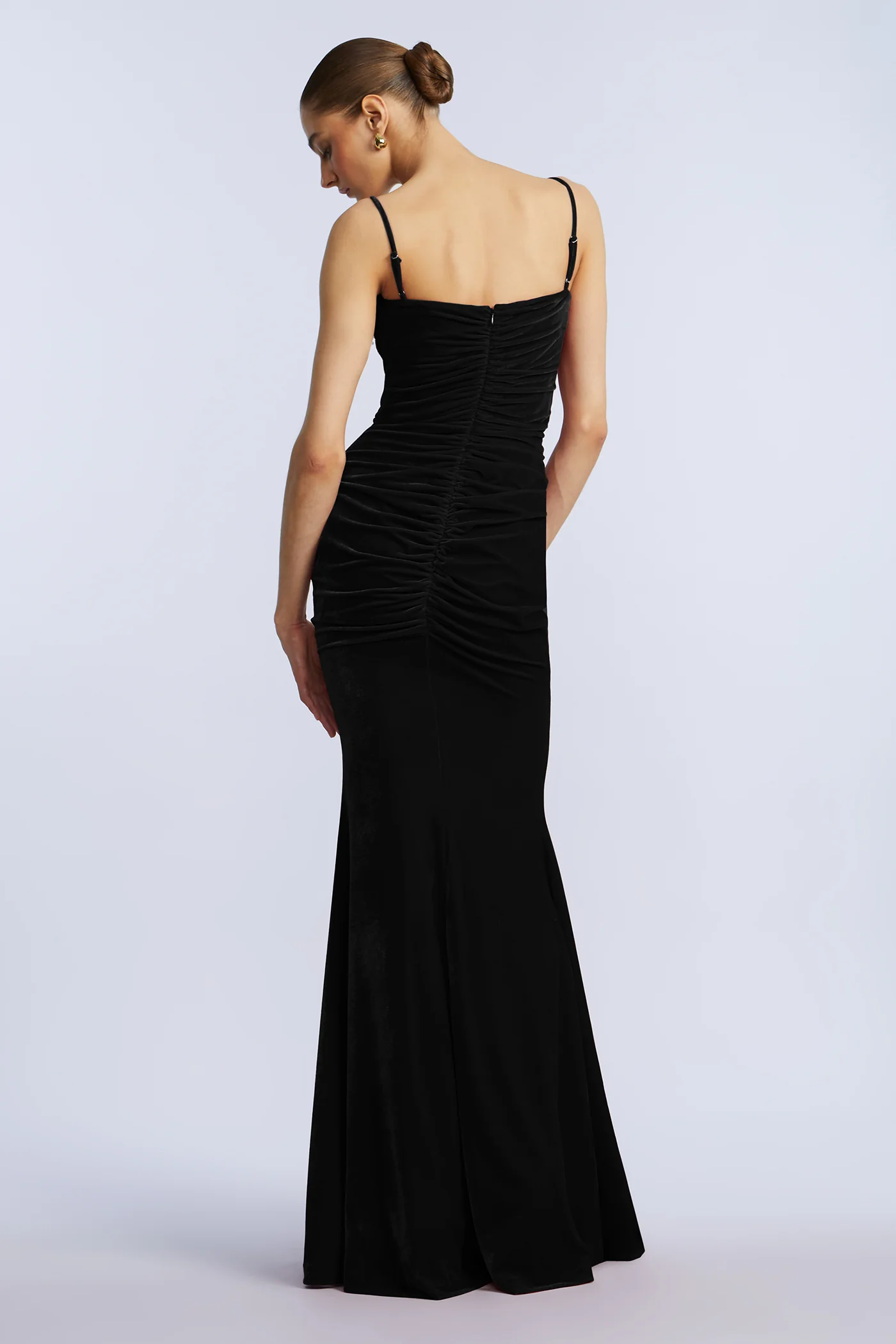 Ruffle Velvet Gown - Image 5