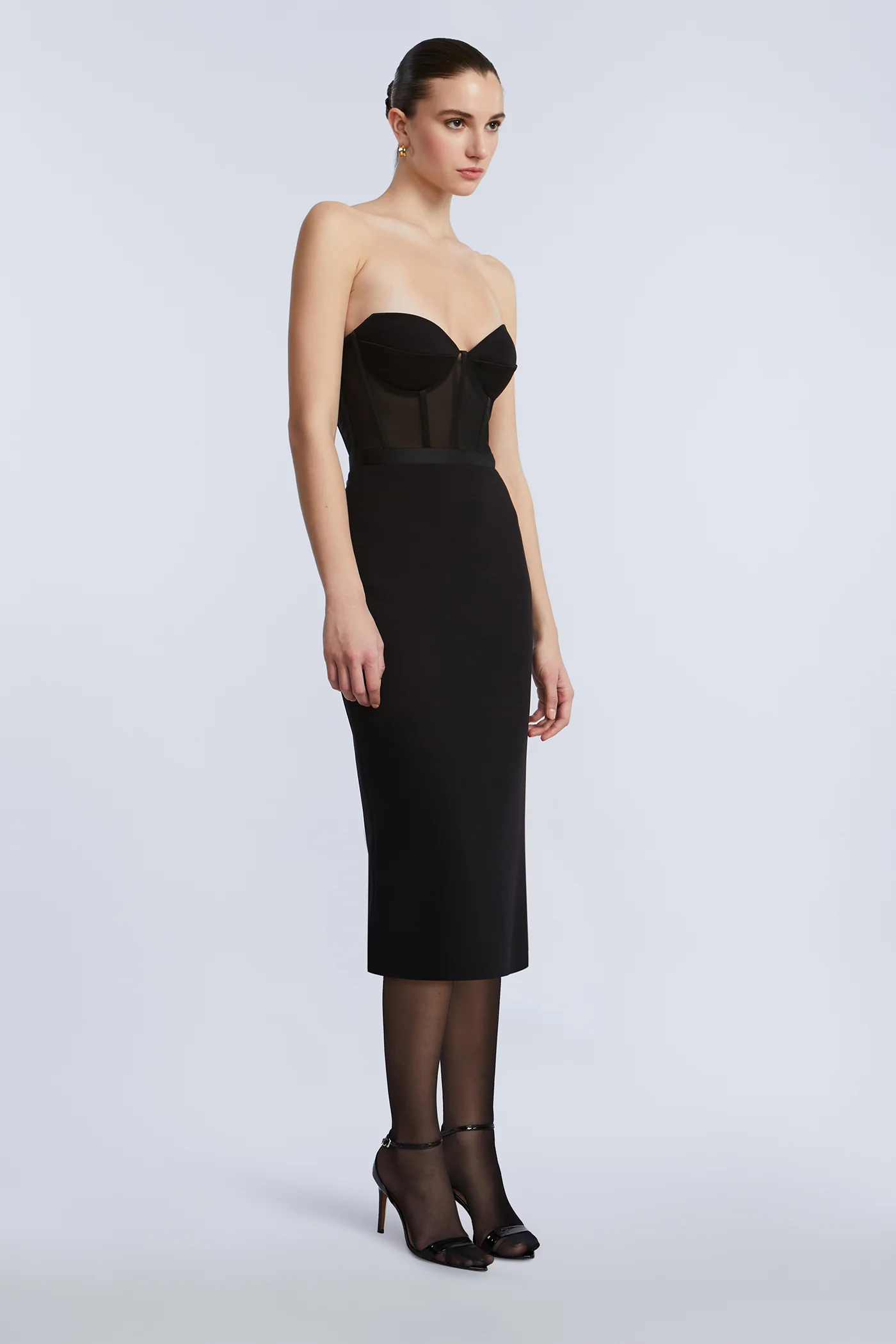 Satin Crepe Combo Midi - Image 5