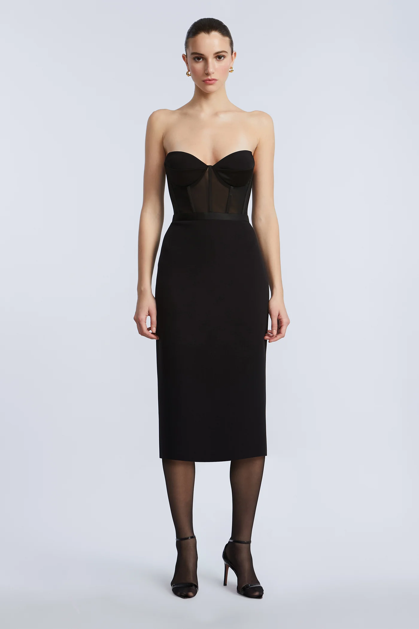 Satin Crepe Combo Midi - Image 6