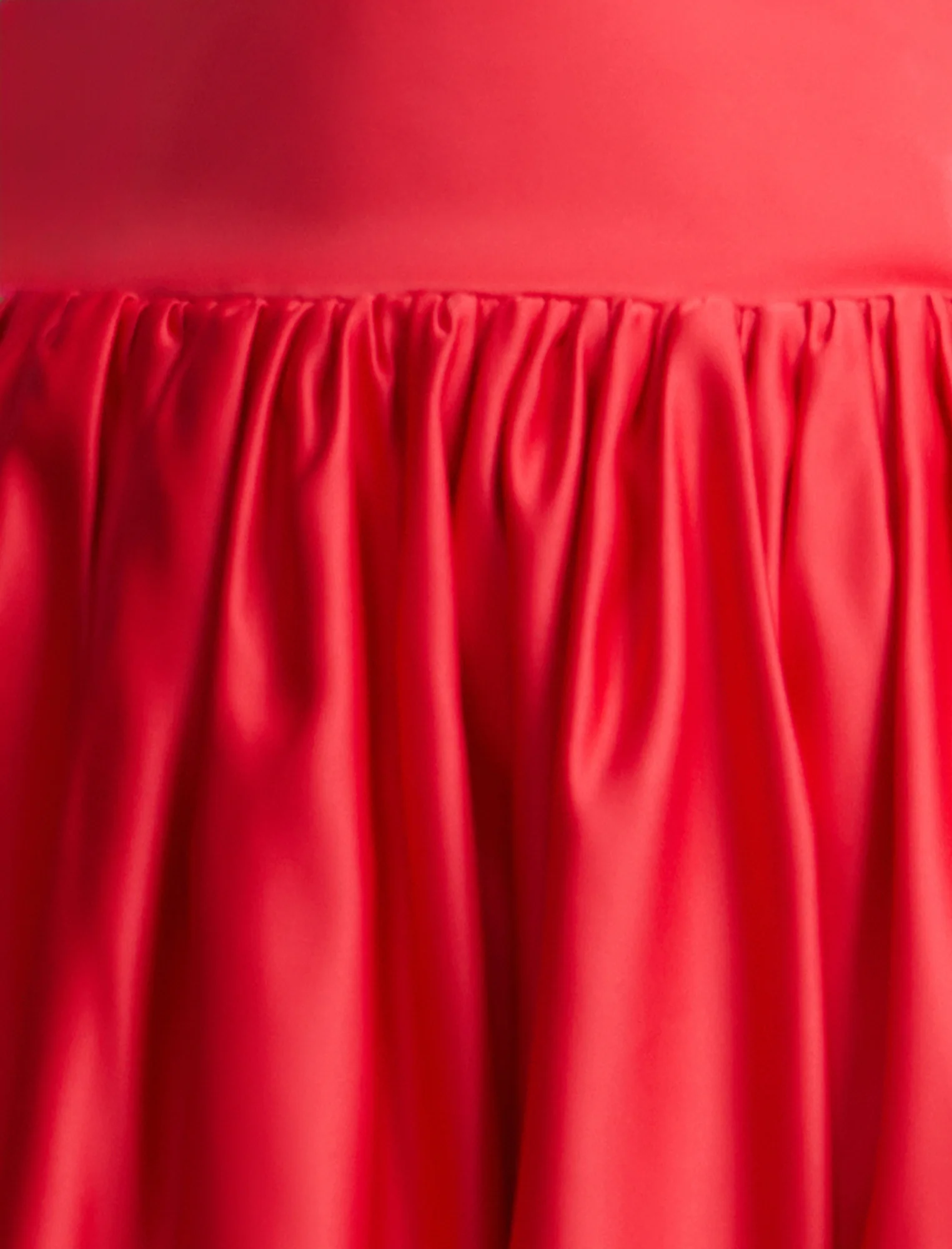Solid Bubble Hem Dress - Image 8