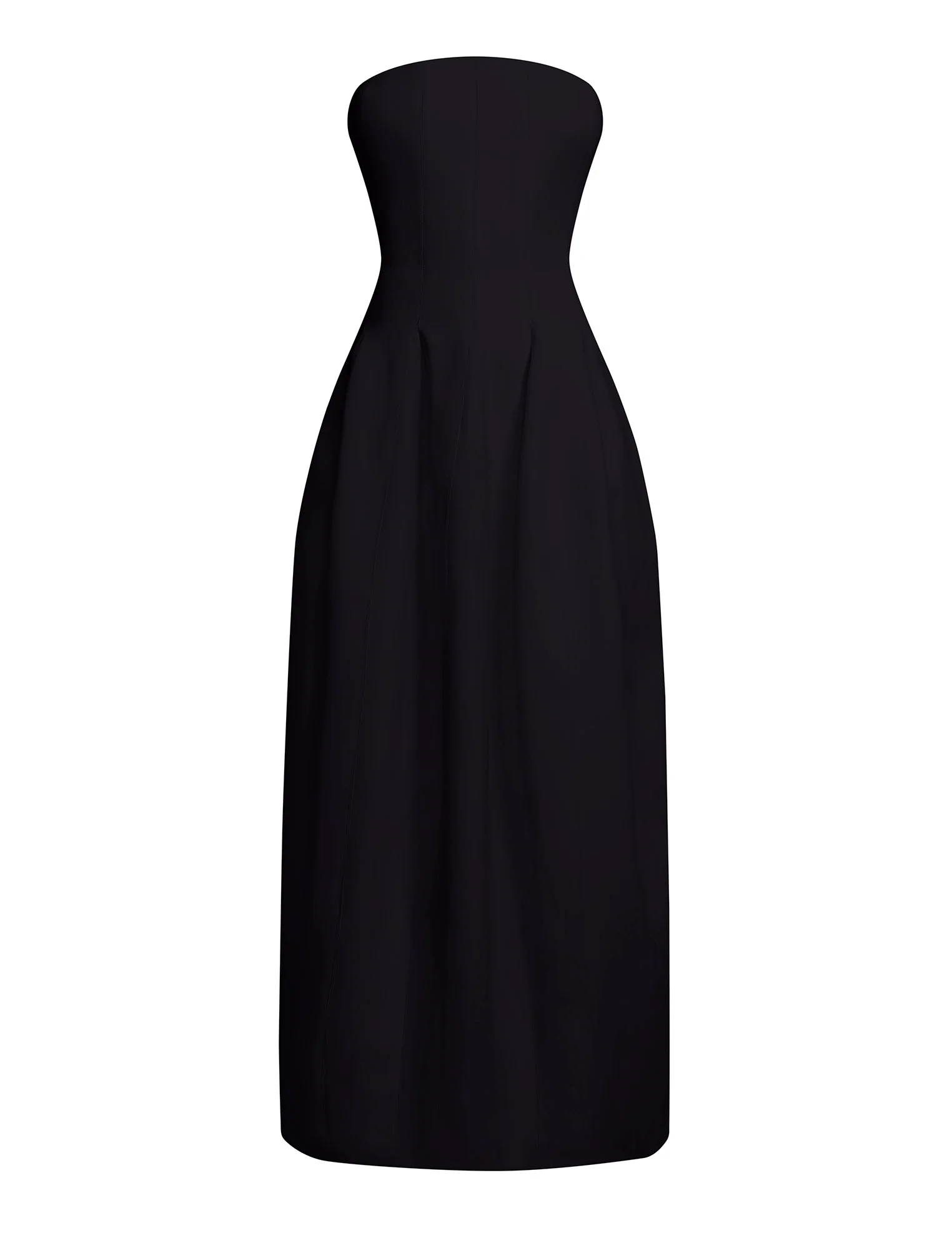 Solid Structured Gown - Image 10