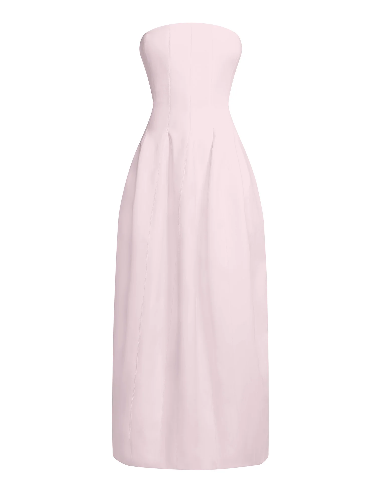 Solid Structured Gown - Image 10