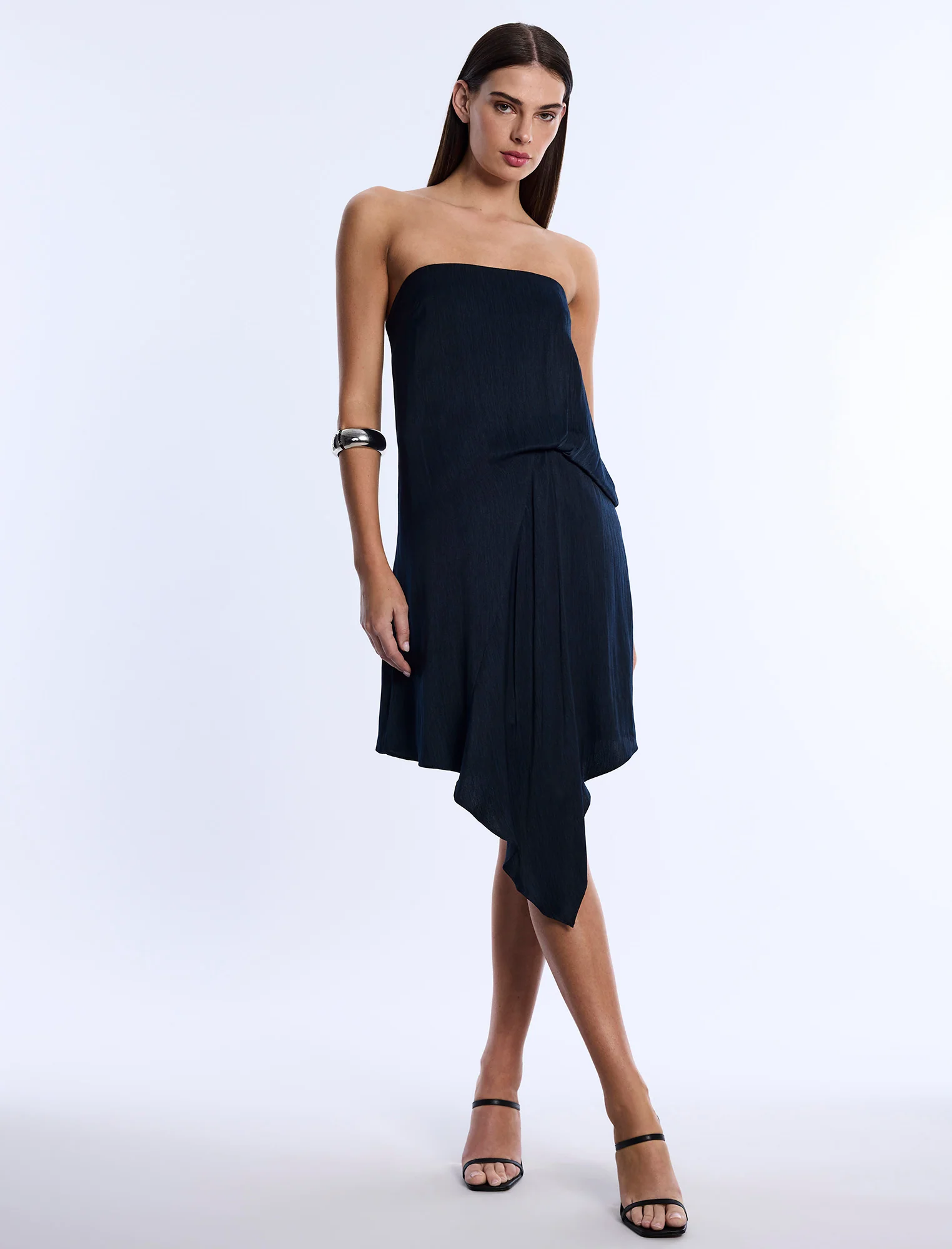 Strapless Drape Dress - Image 5