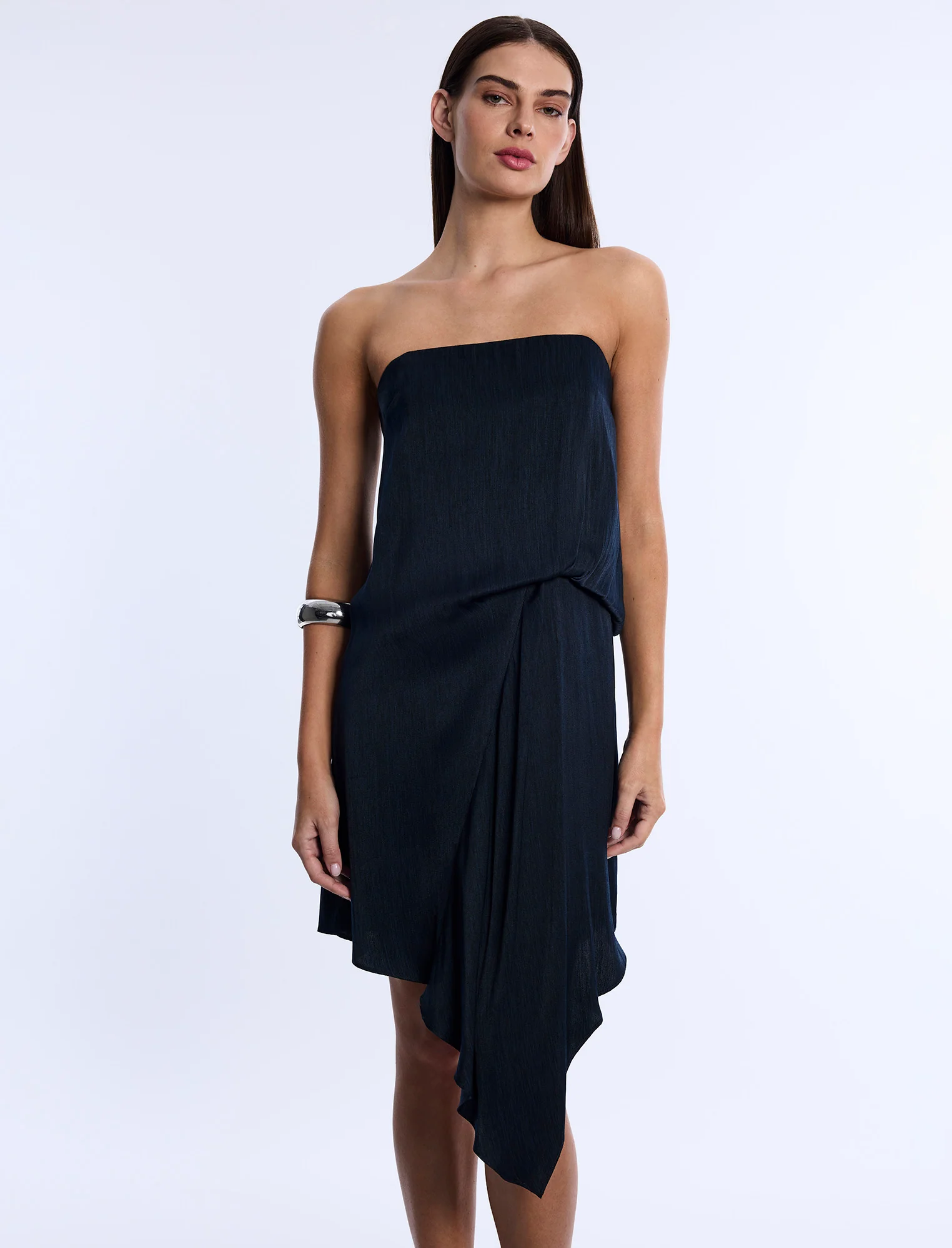 Strapless Drape Dress - Image 6