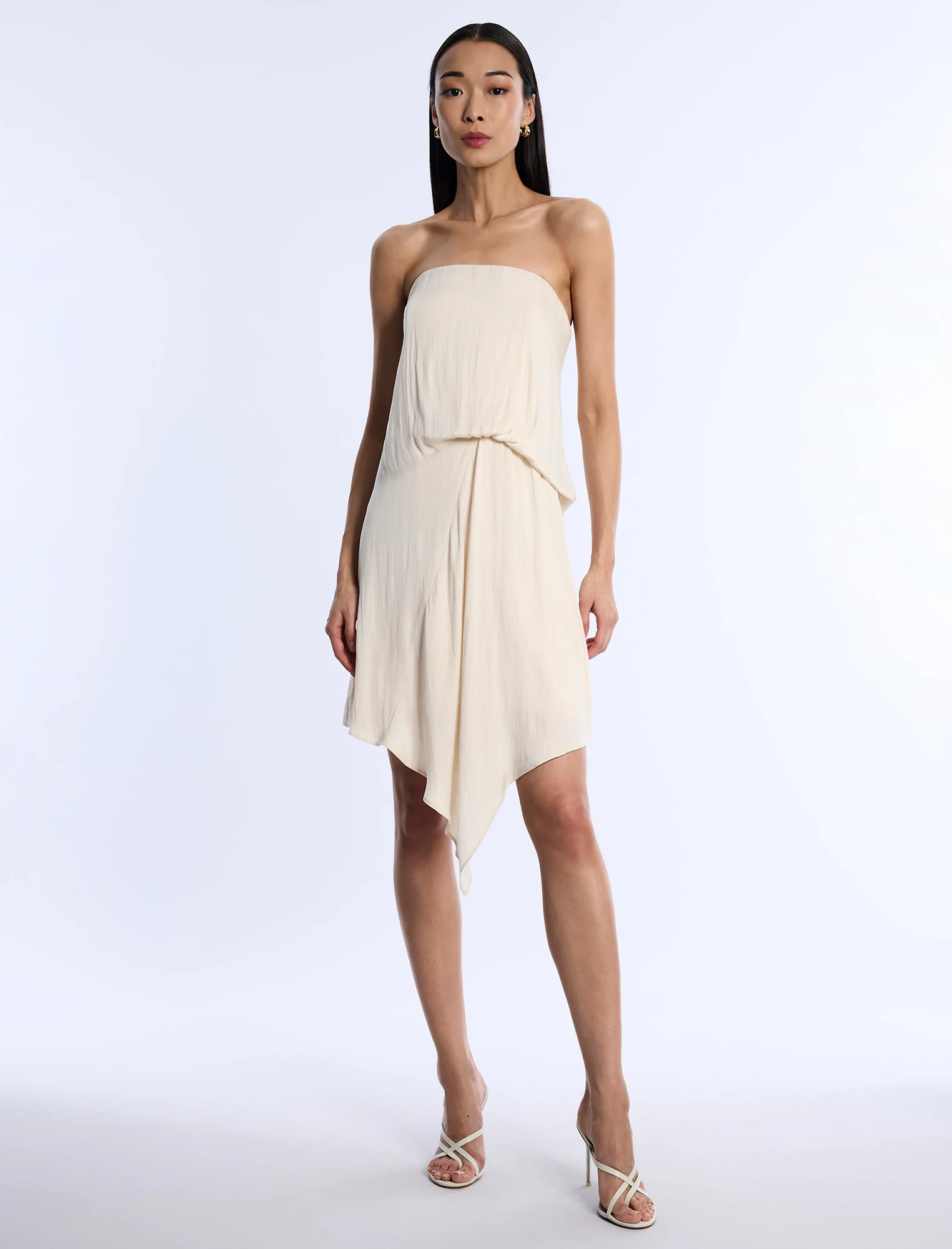 Strapless Drape Dress - Image 5