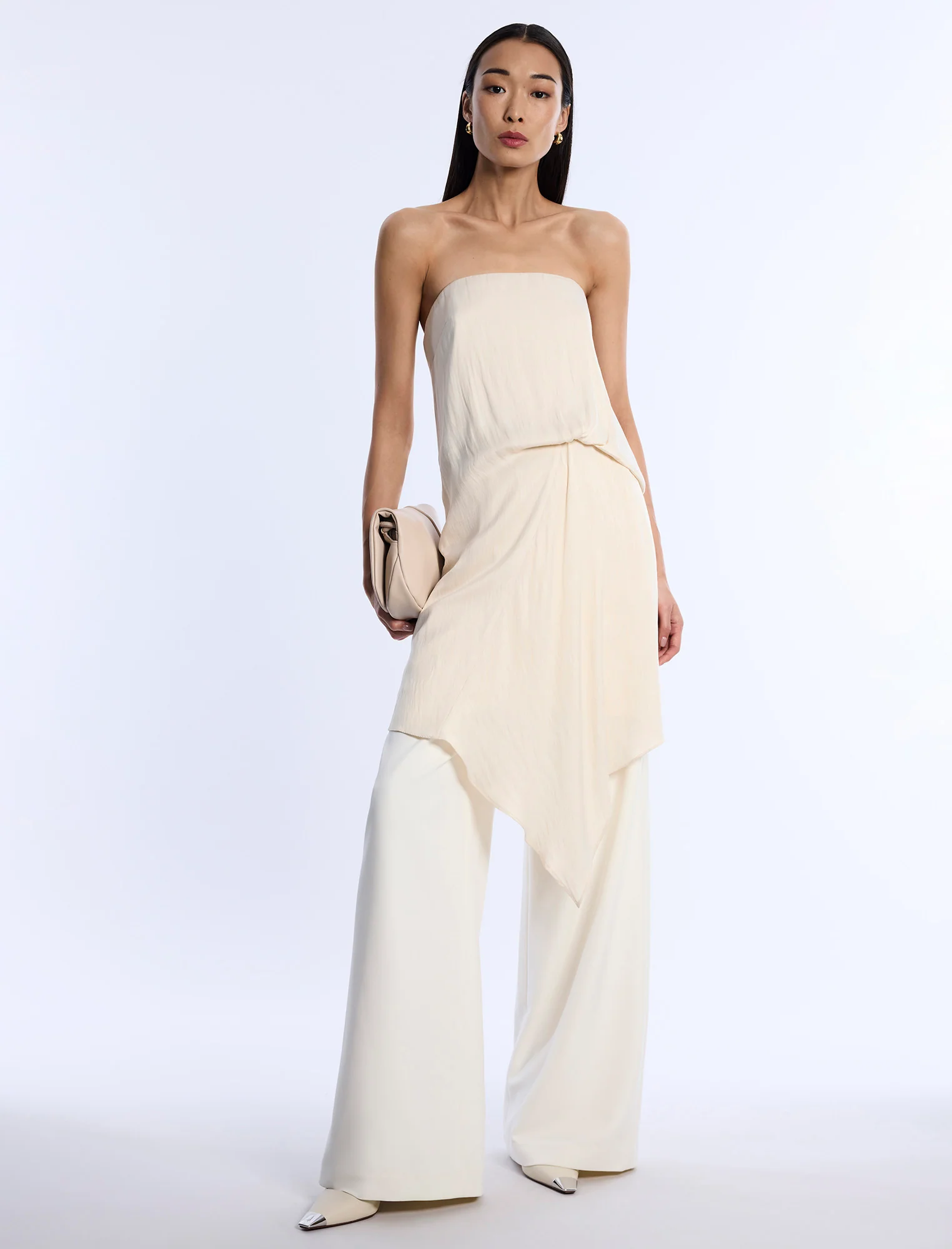 Strapless Drape Dress - Image 6