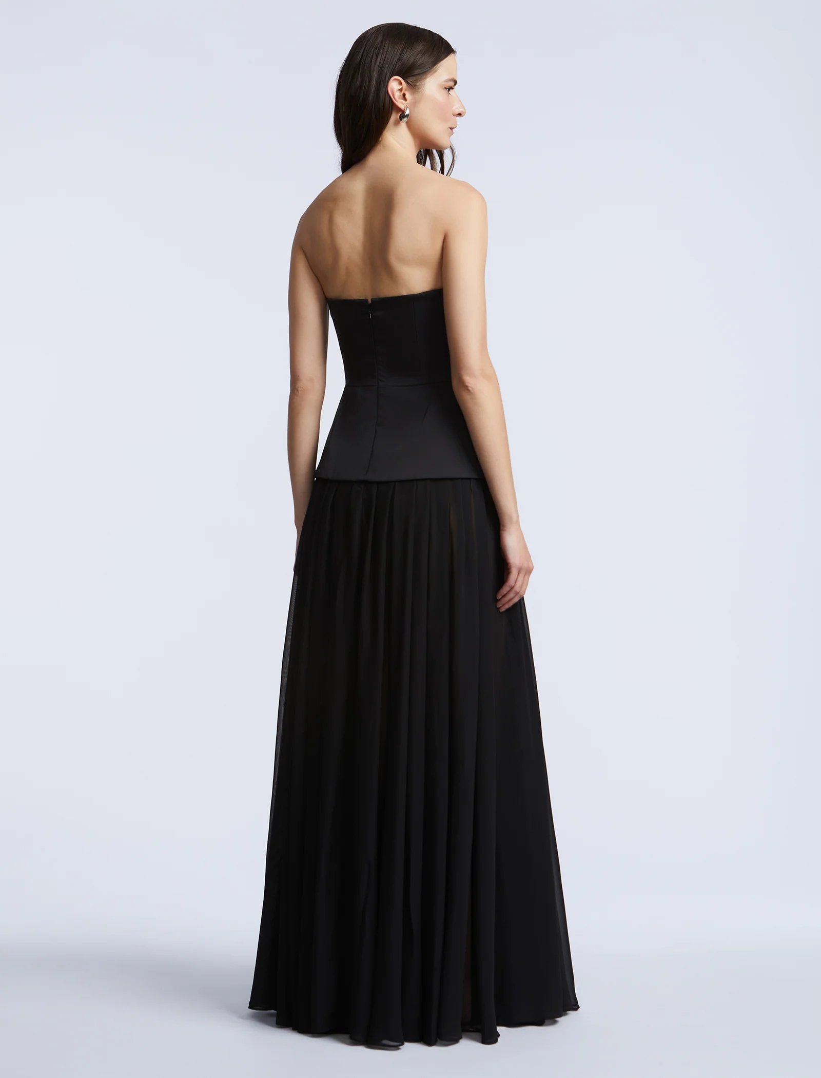 Strapless Peplum Gown - Image 6