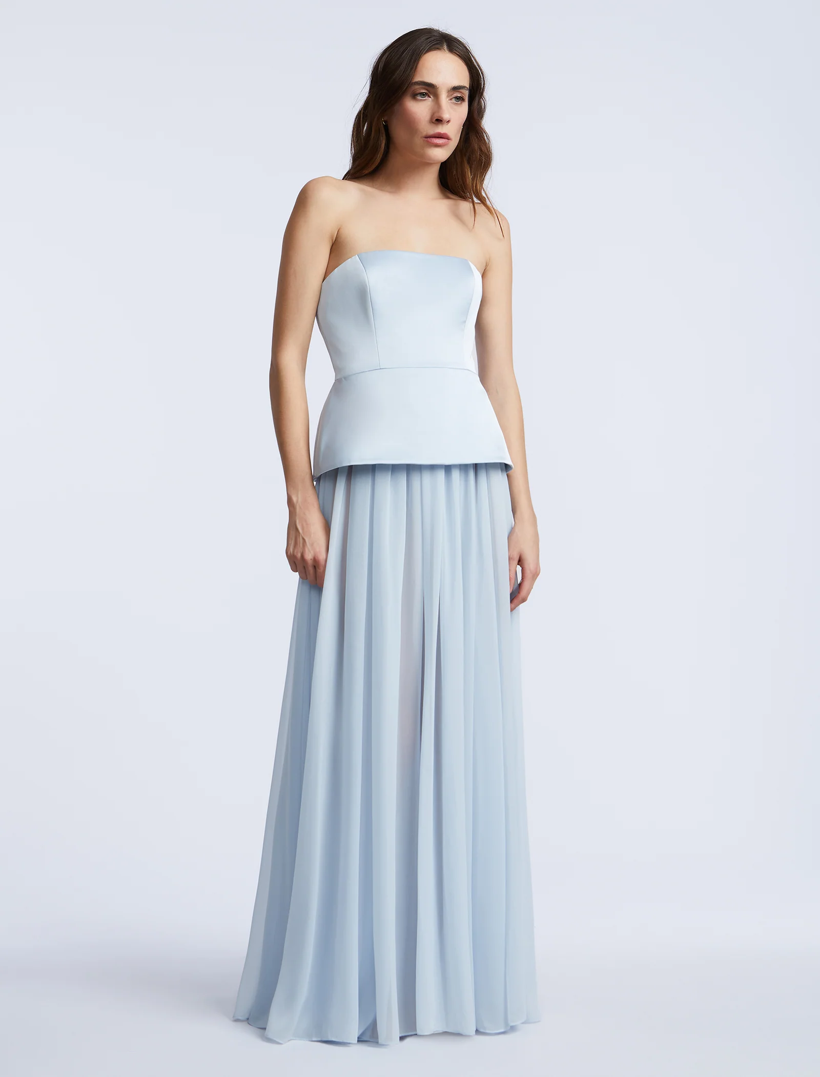 Strapless Peplum Gown - Image 6