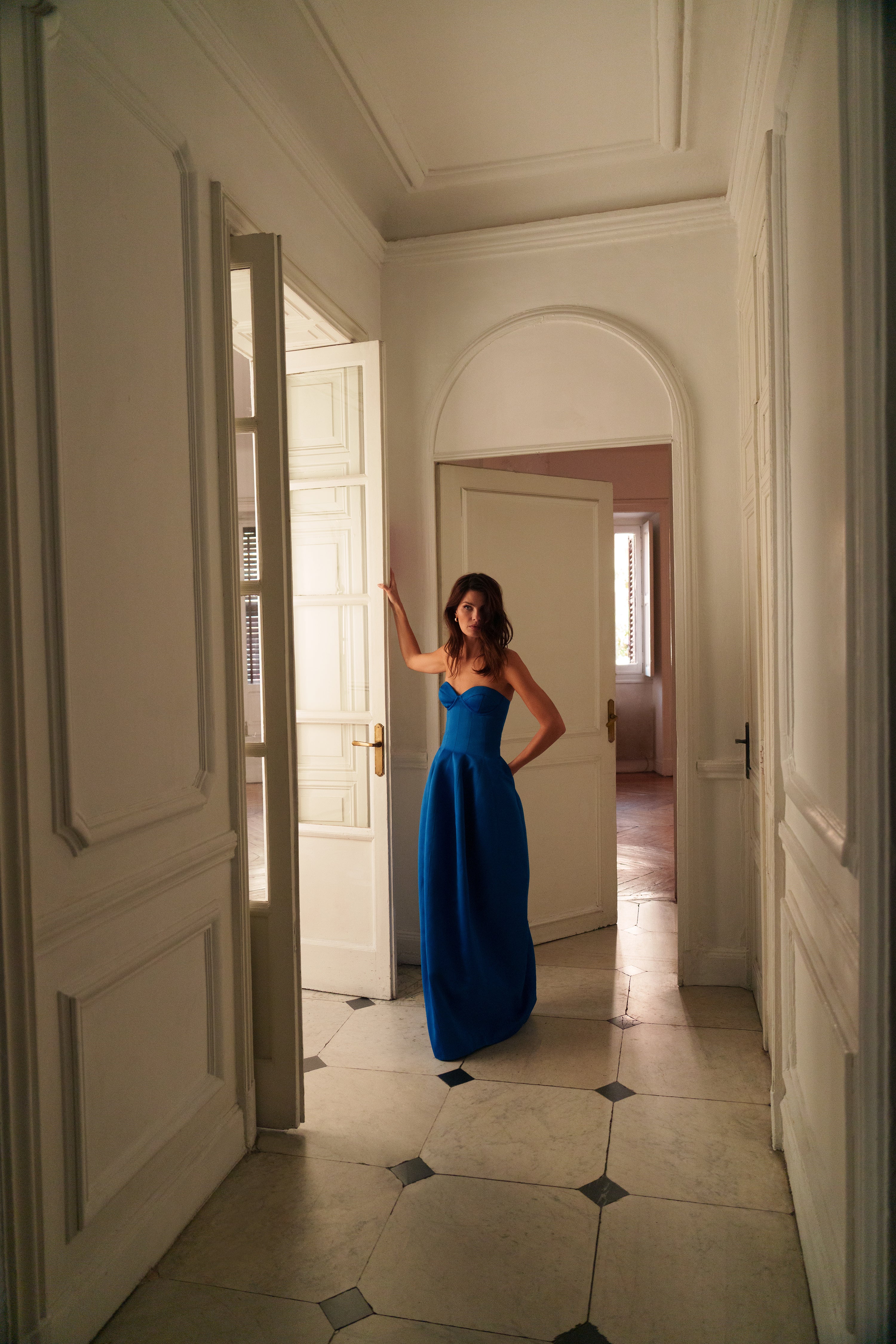 Strapless Structured Gown - Image 4