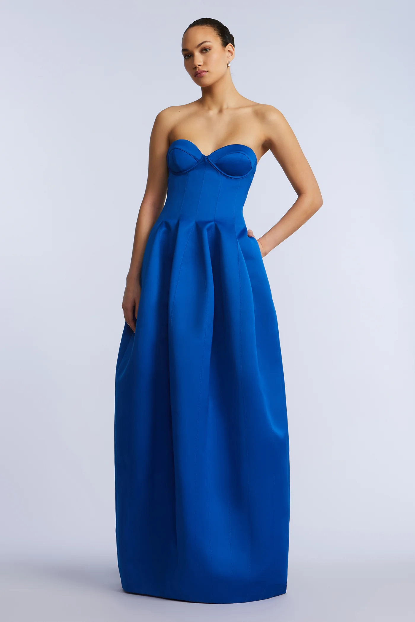 Strapless Structured Gown - Image 6