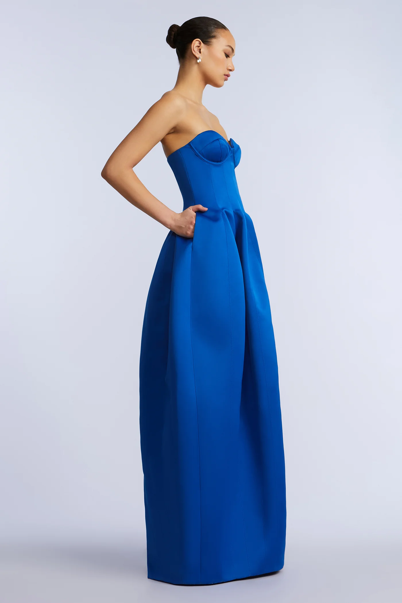 Strapless Structured Gown - Image 7