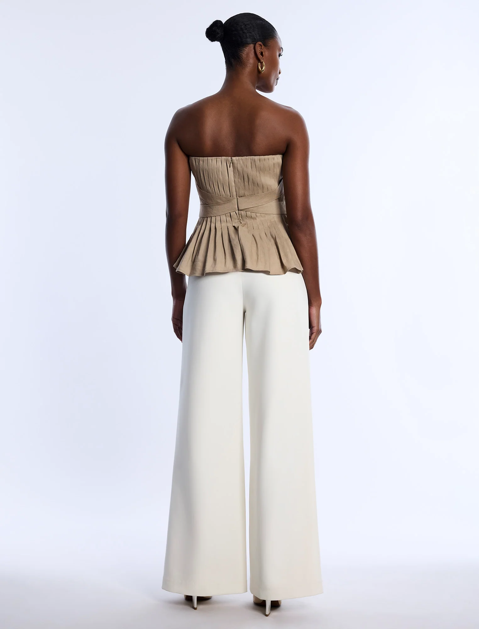 Stretch Linen Top - Image 3