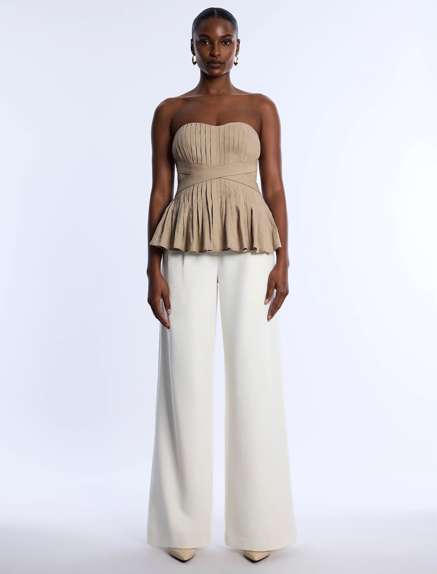 Stretch Linen Top - Image 6
