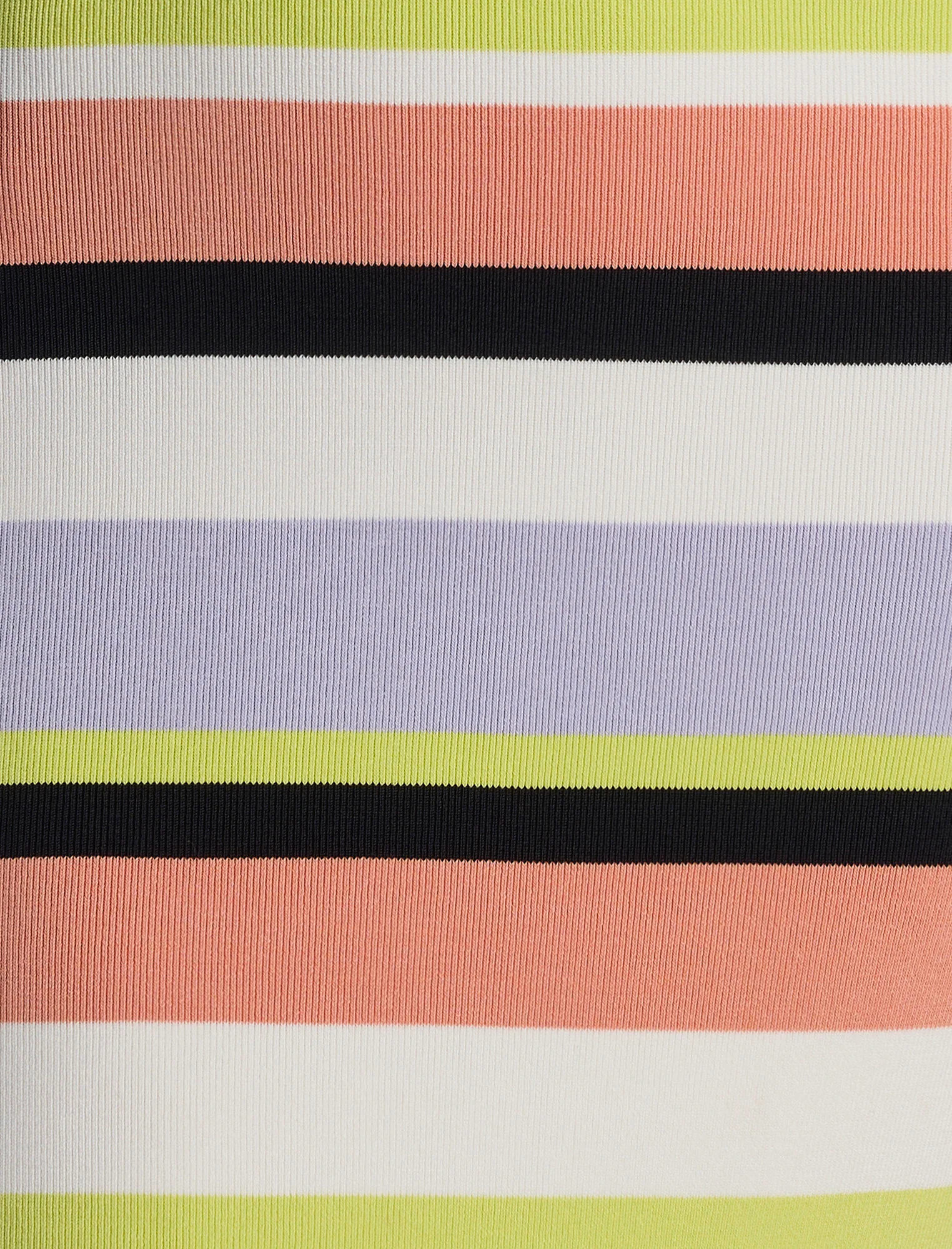 Stripe Knit Off-Shoulder Dress - Image 7