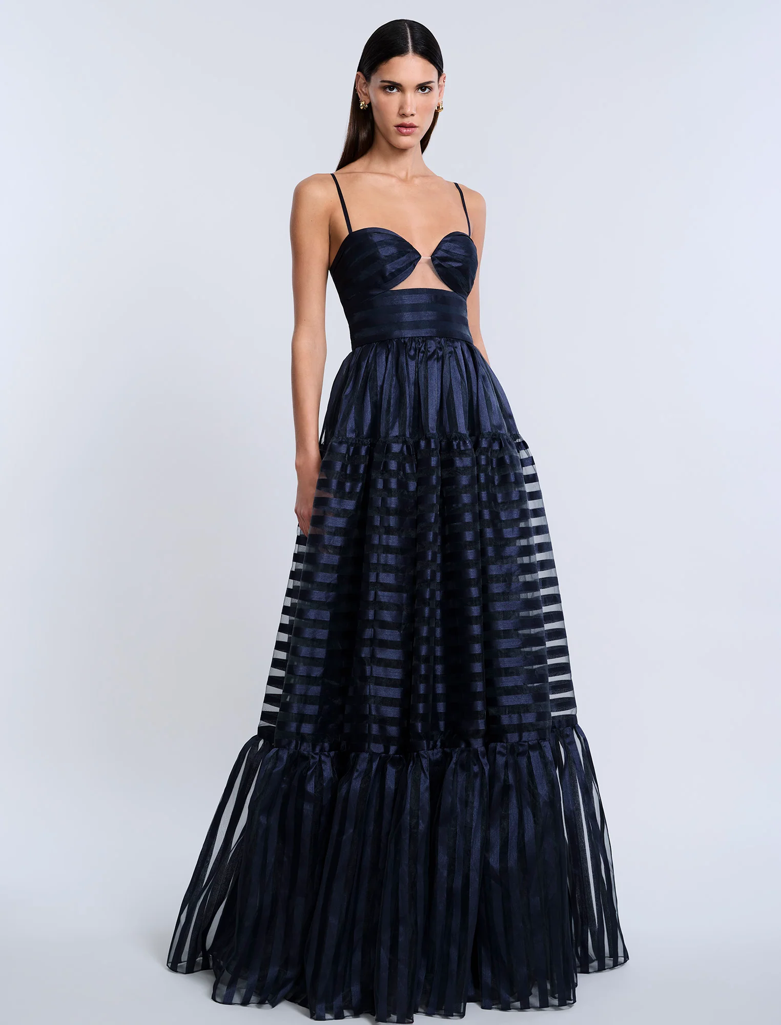 Stripe Organza Gown - Image 2