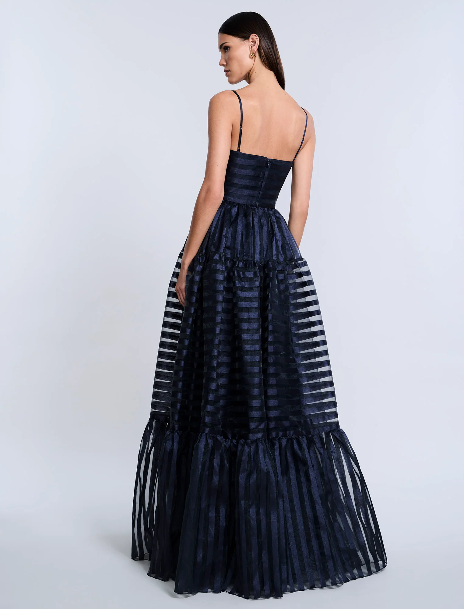 Stripe Organza Gown - Image 3