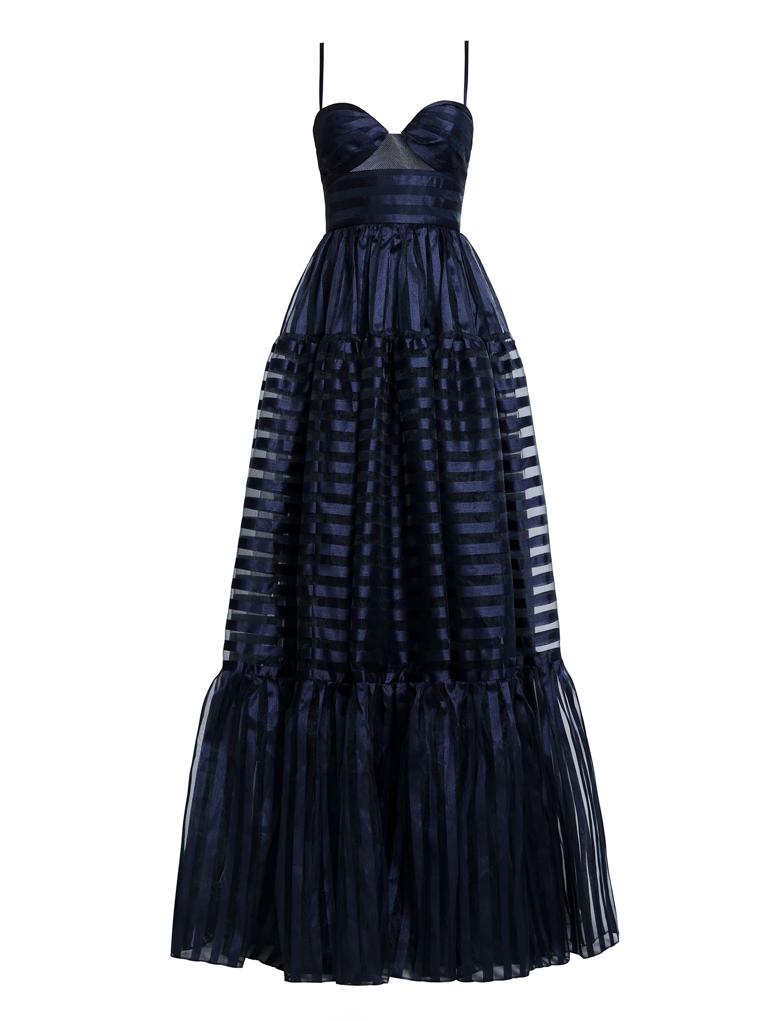 Stripe Organza Gown - Image 9