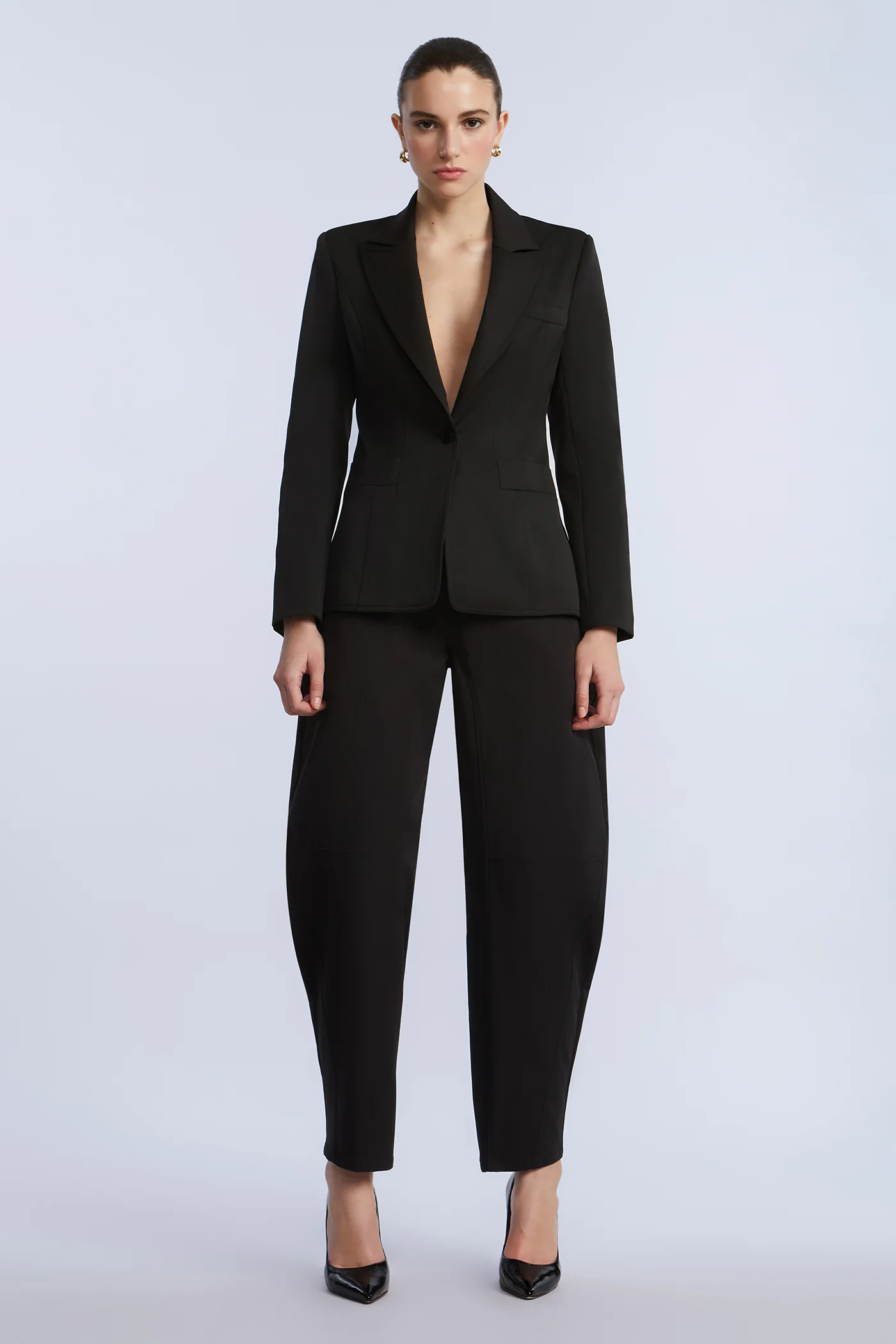 Taffeta Twill Puddle Pants