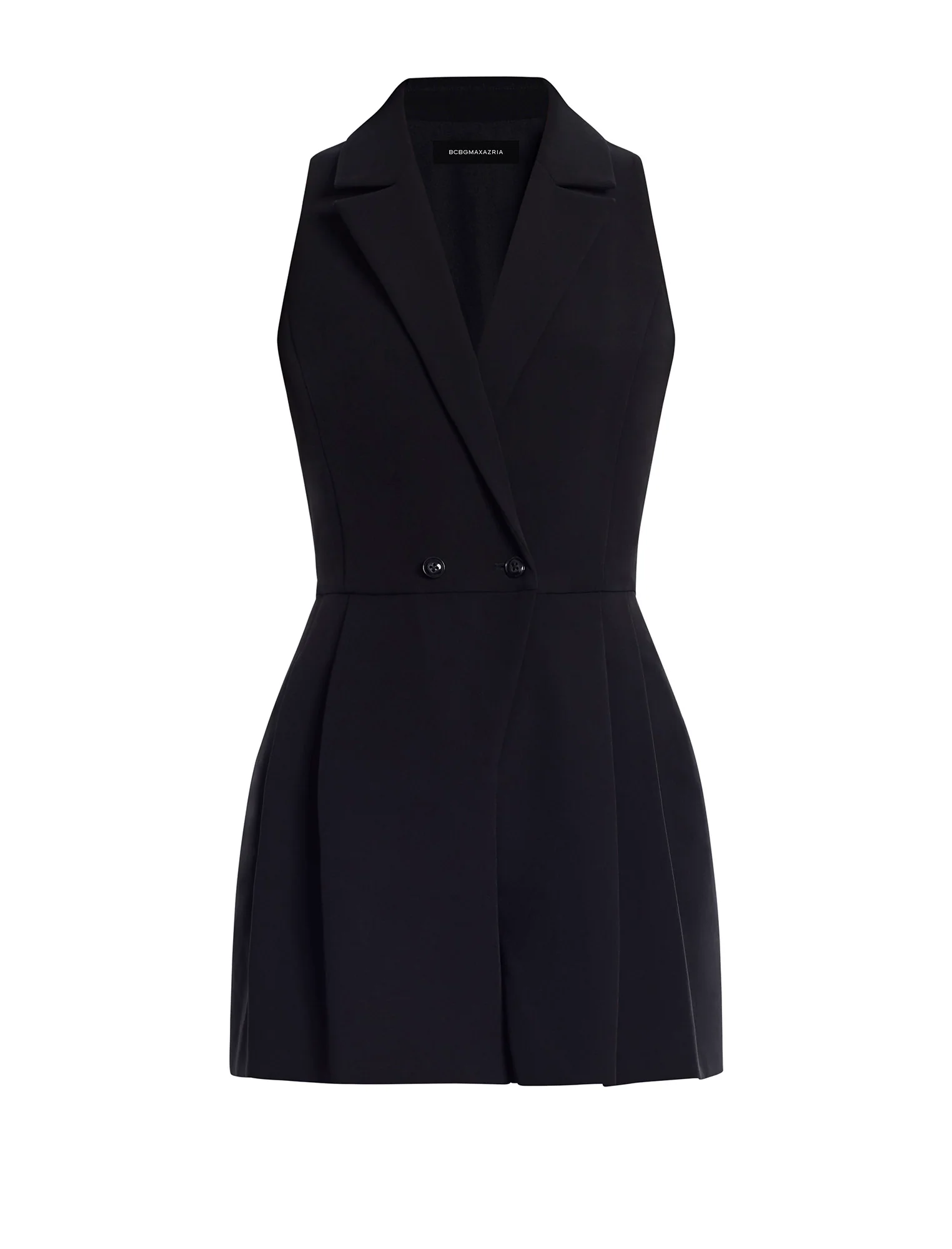 Tailored Sleeveless Romper - Image 9