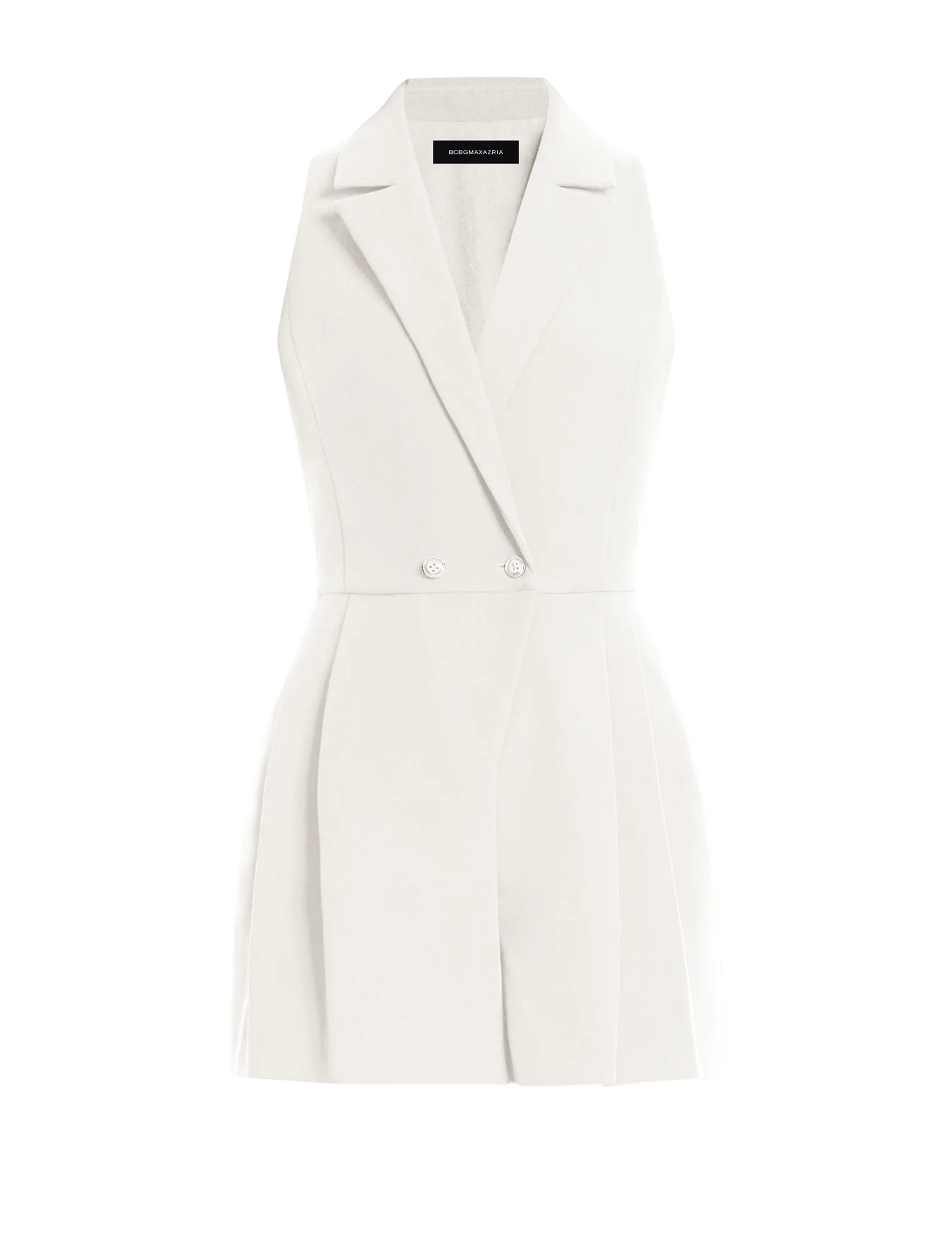 Tailored Sleeveless Romper - Image 9