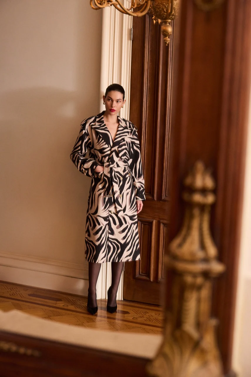 Trench Jacket Dress - Image 10