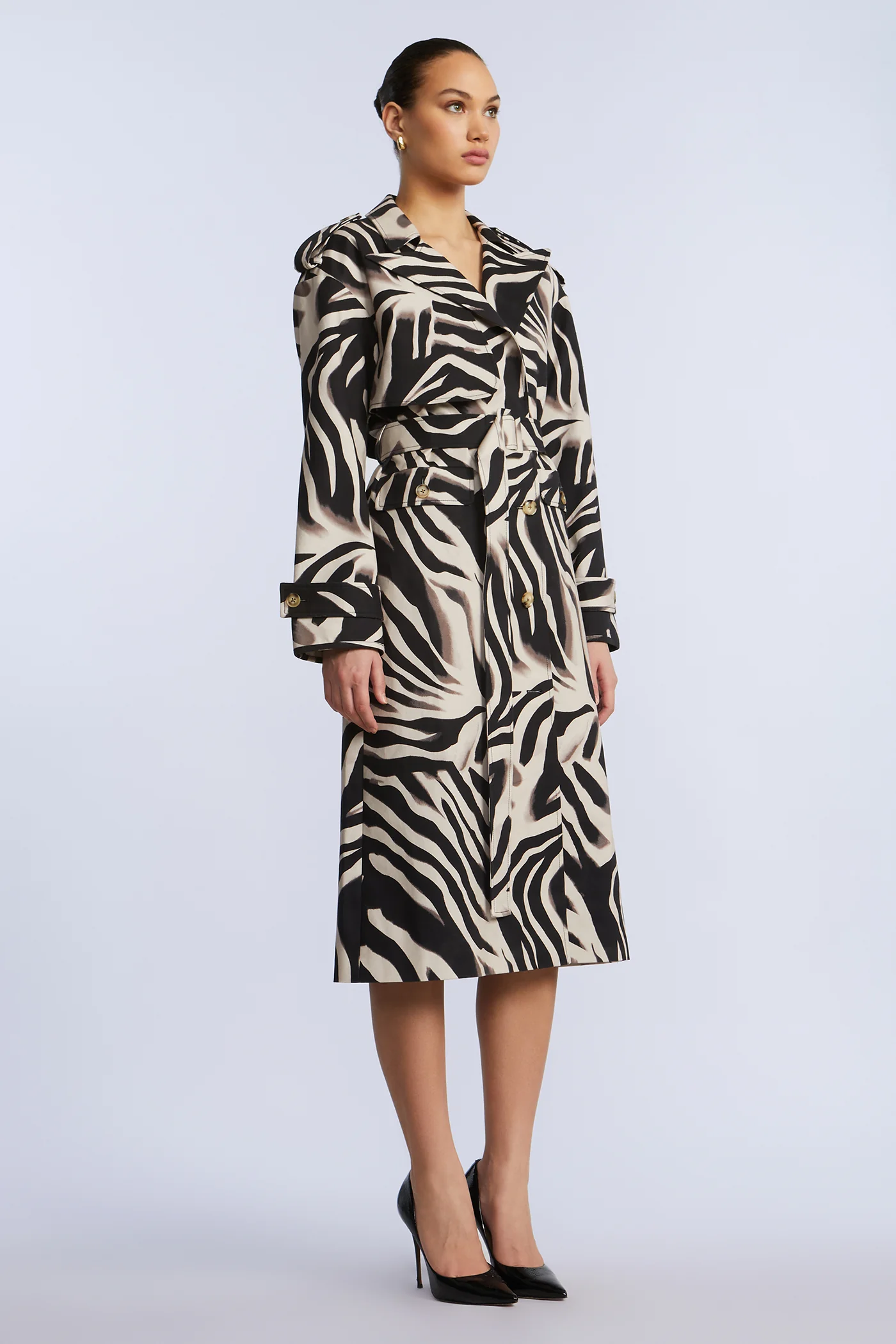 Trench Jacket Dress - Image 3