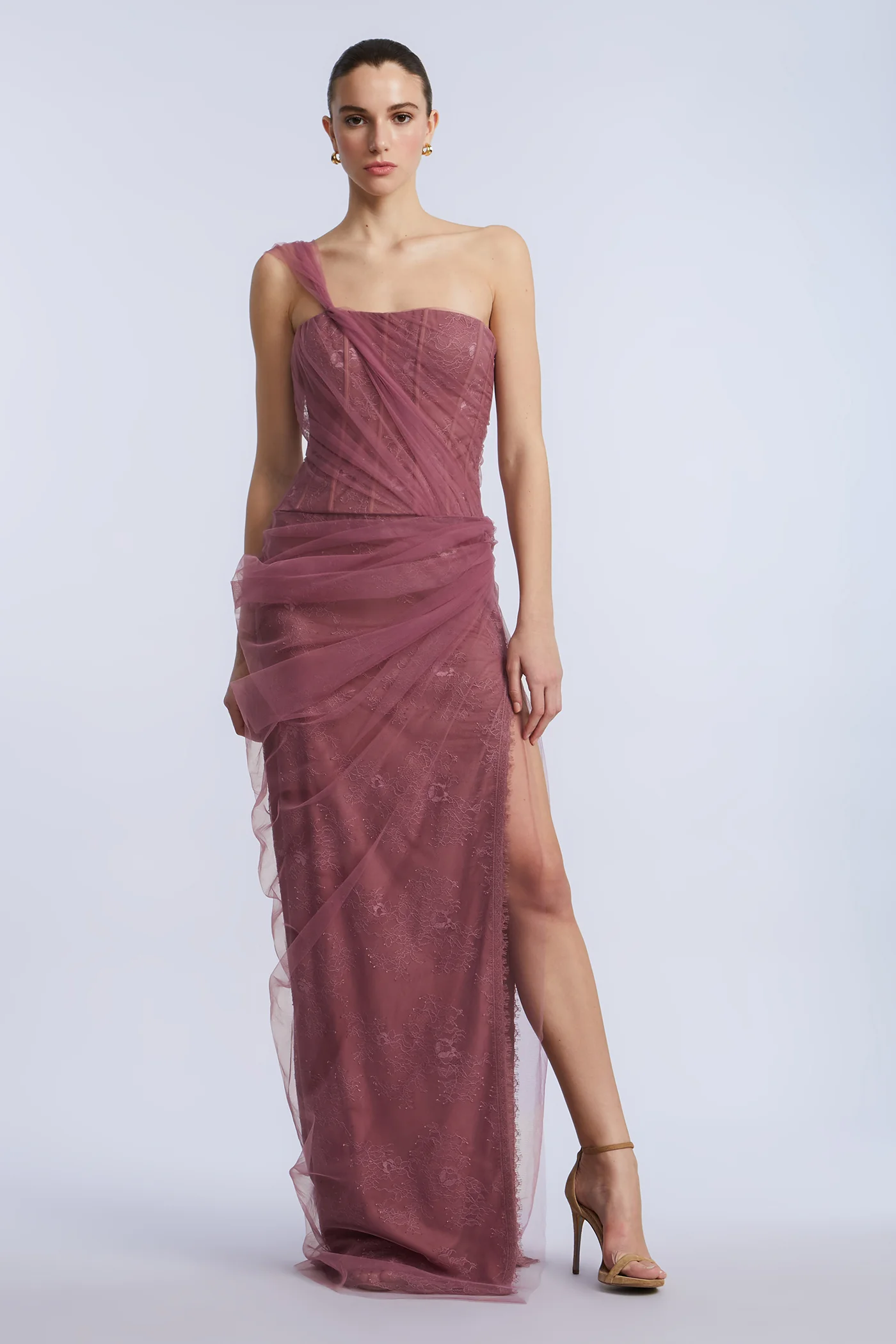 Tulle & Lace Gown - Image 5