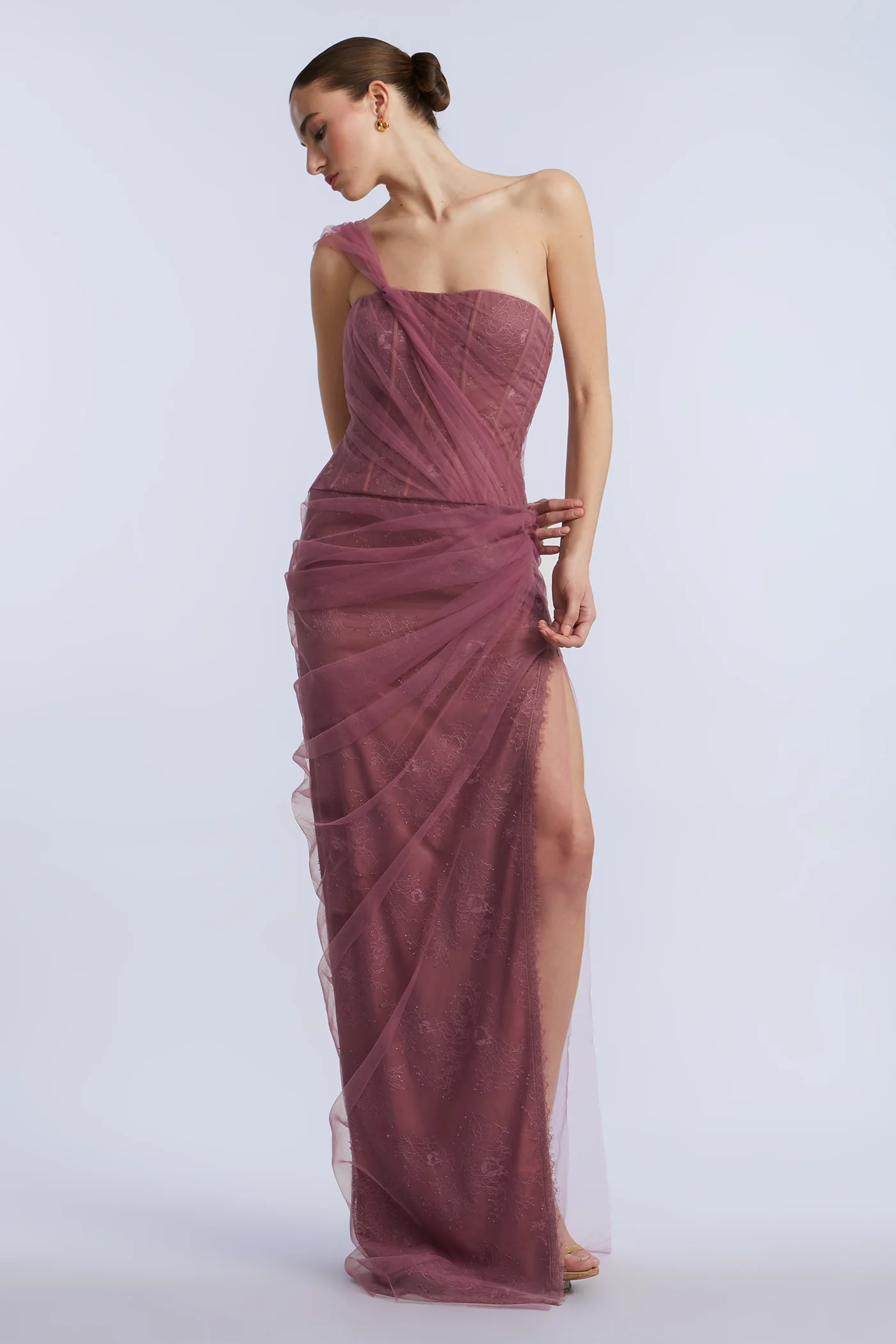 Tulle & Lace Gown - Image 6