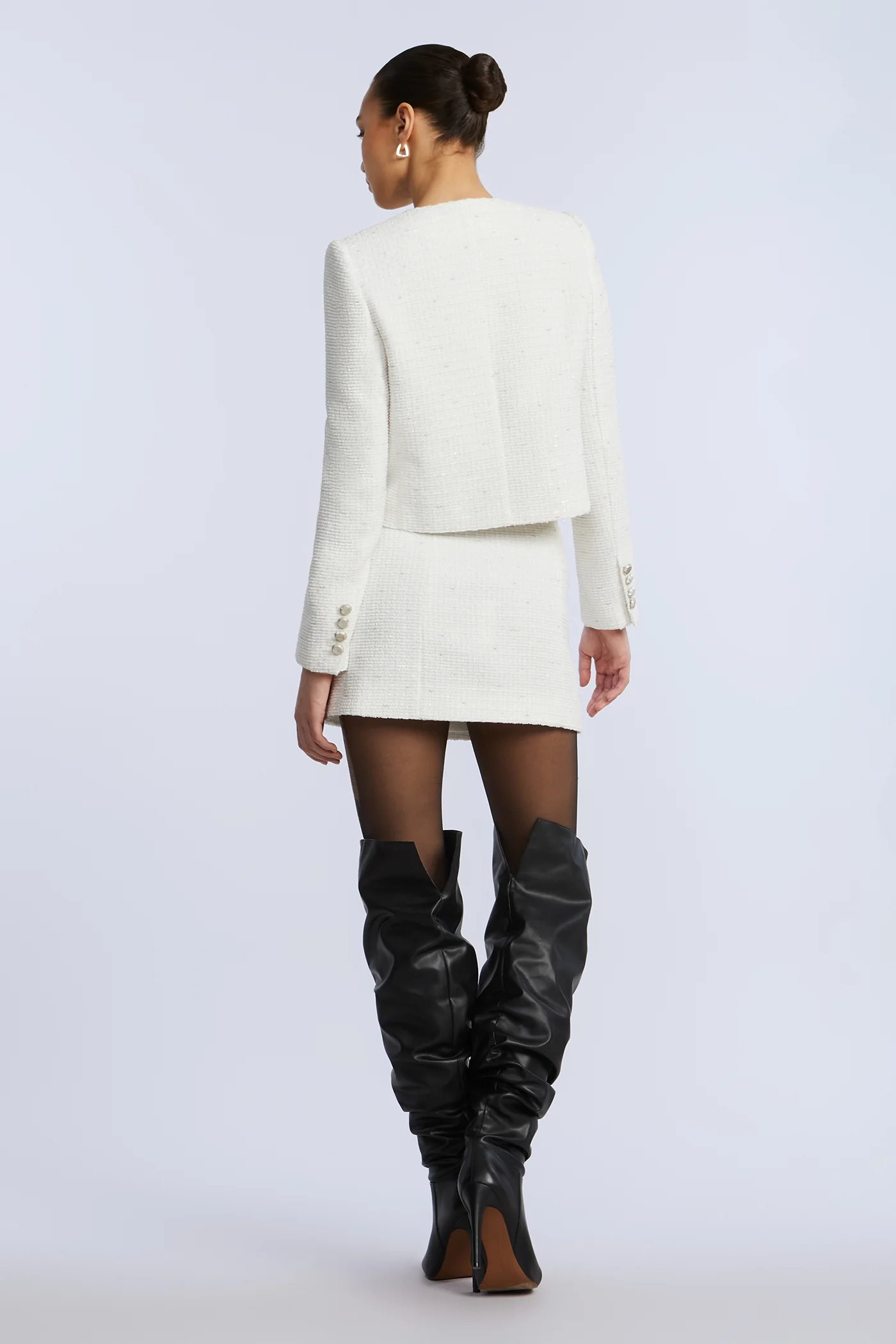 Tweed Chasseur Jacket - Image 3